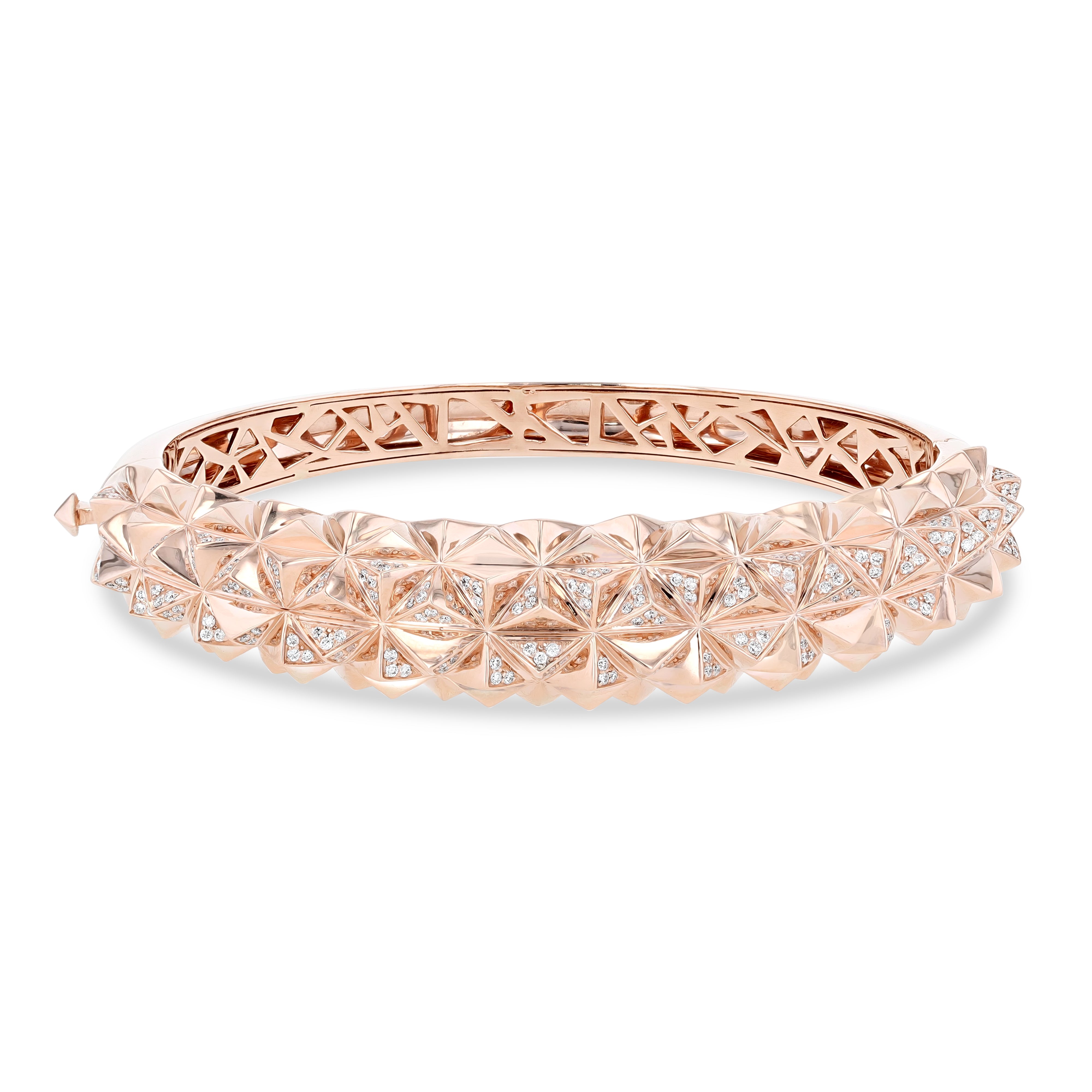 Tilal Radiance Bangle – Rose Gold