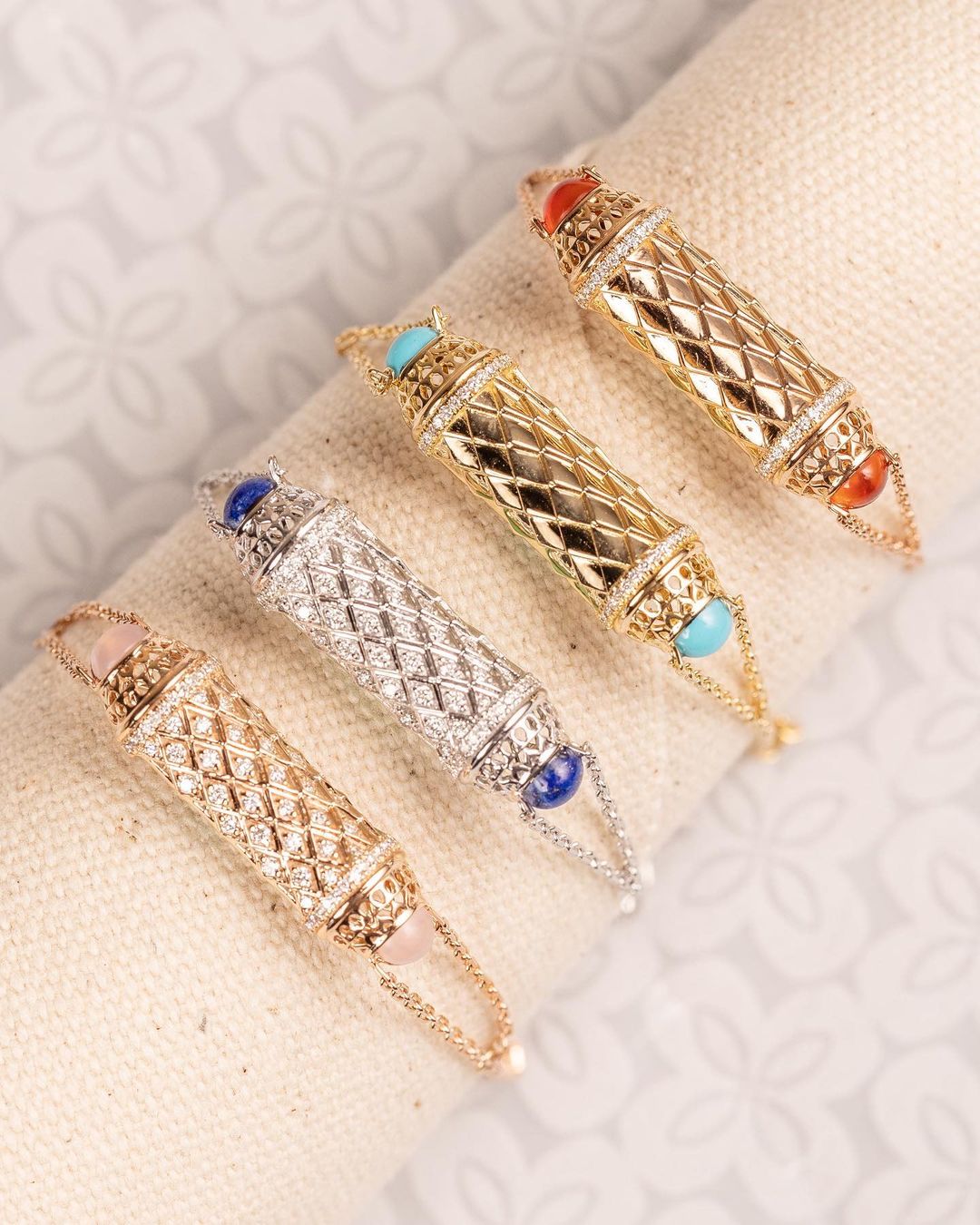 Harmony Bracelet in Agate Full Diamond