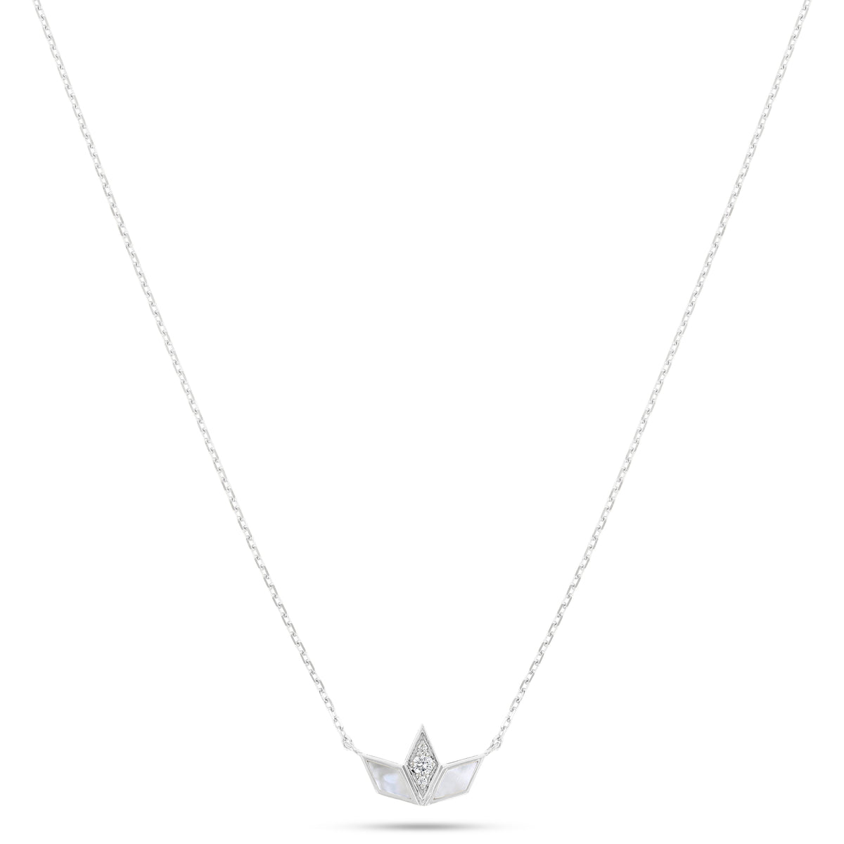 Eternity 3Leaf Mother of Pearl Pendant