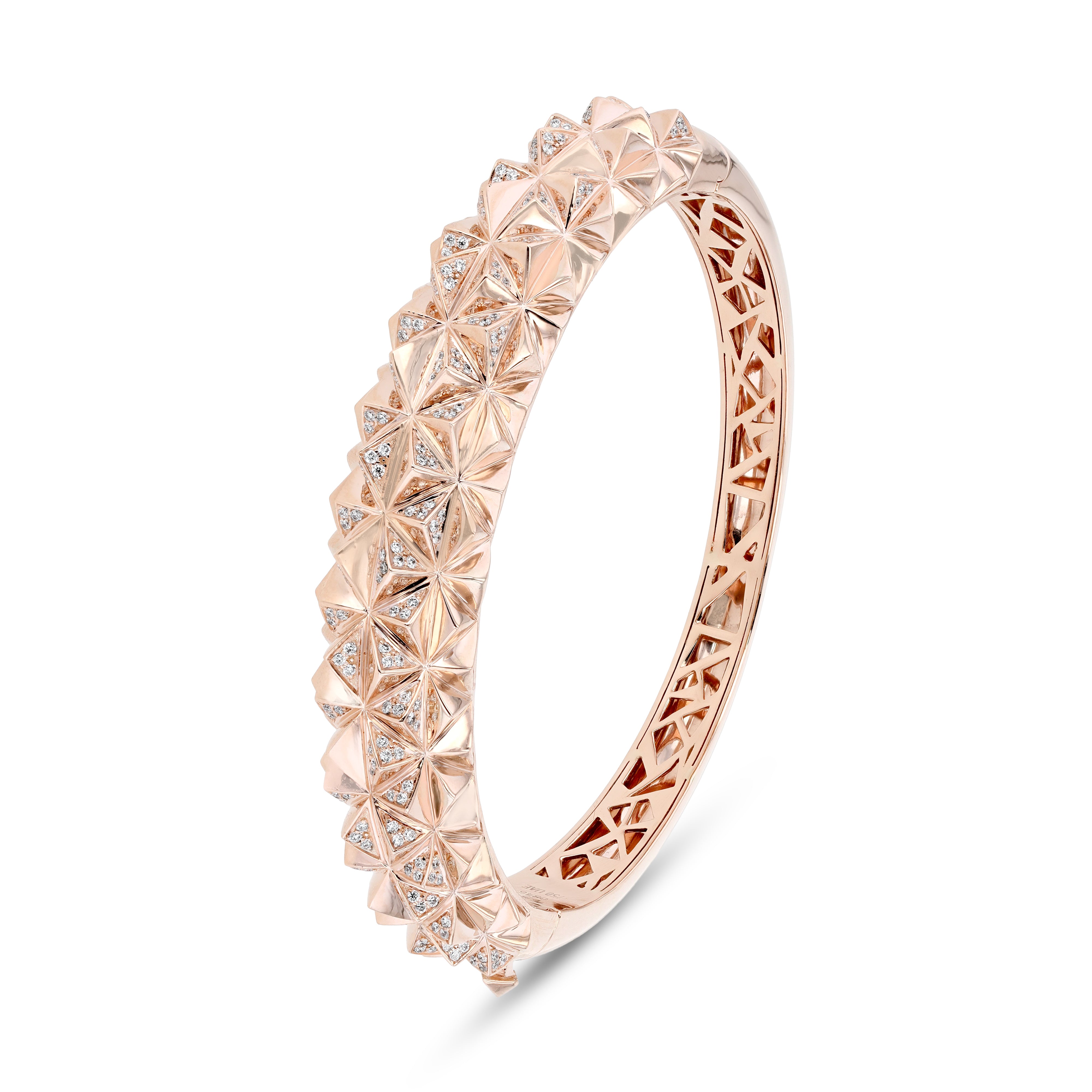 Tilal Radiance Bangle – Rose Gold