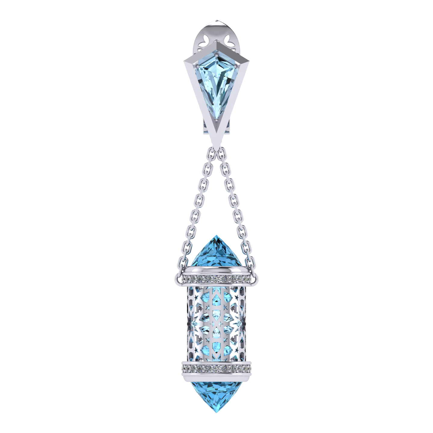 Minara Topaz Earrings
