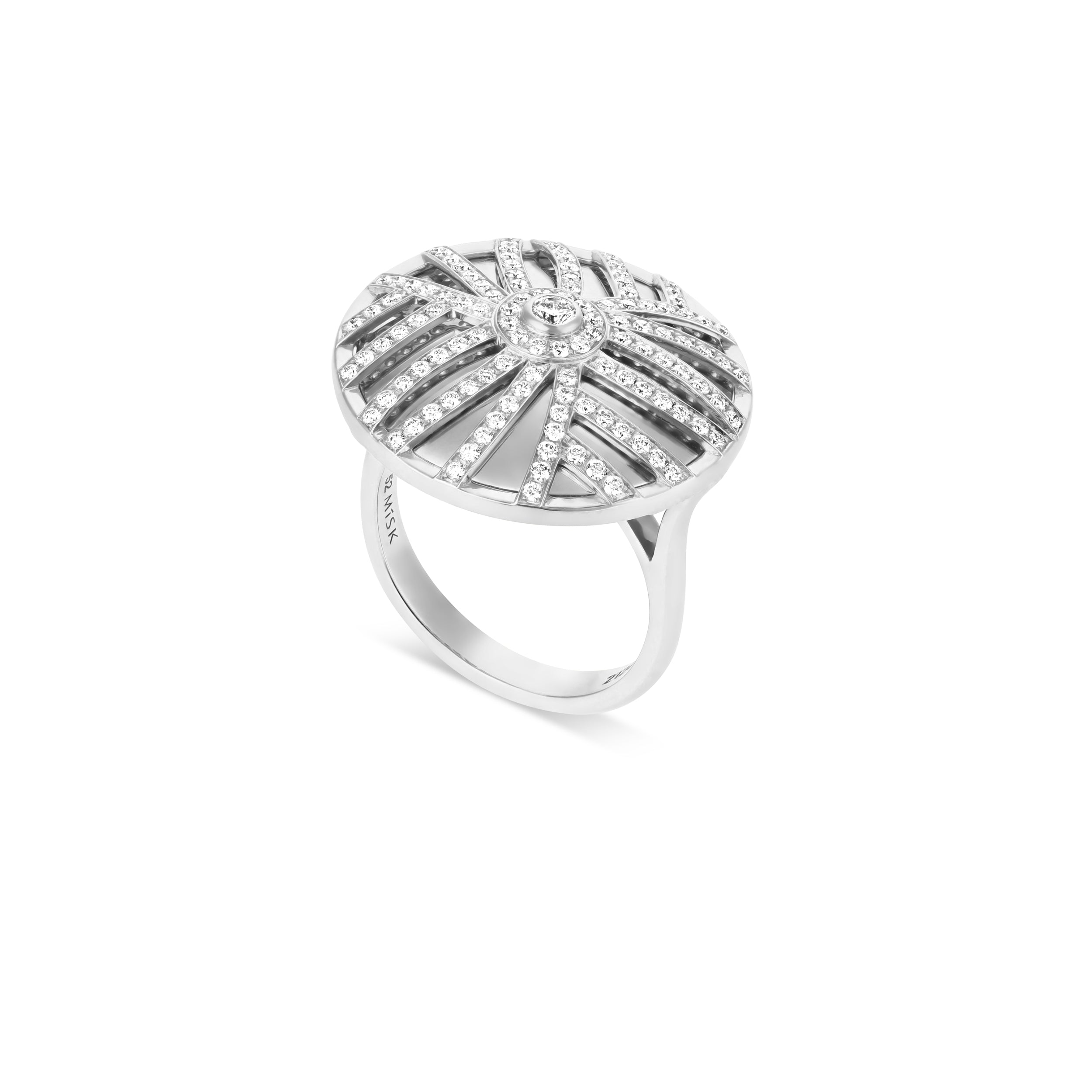 Palm Large Round Ring