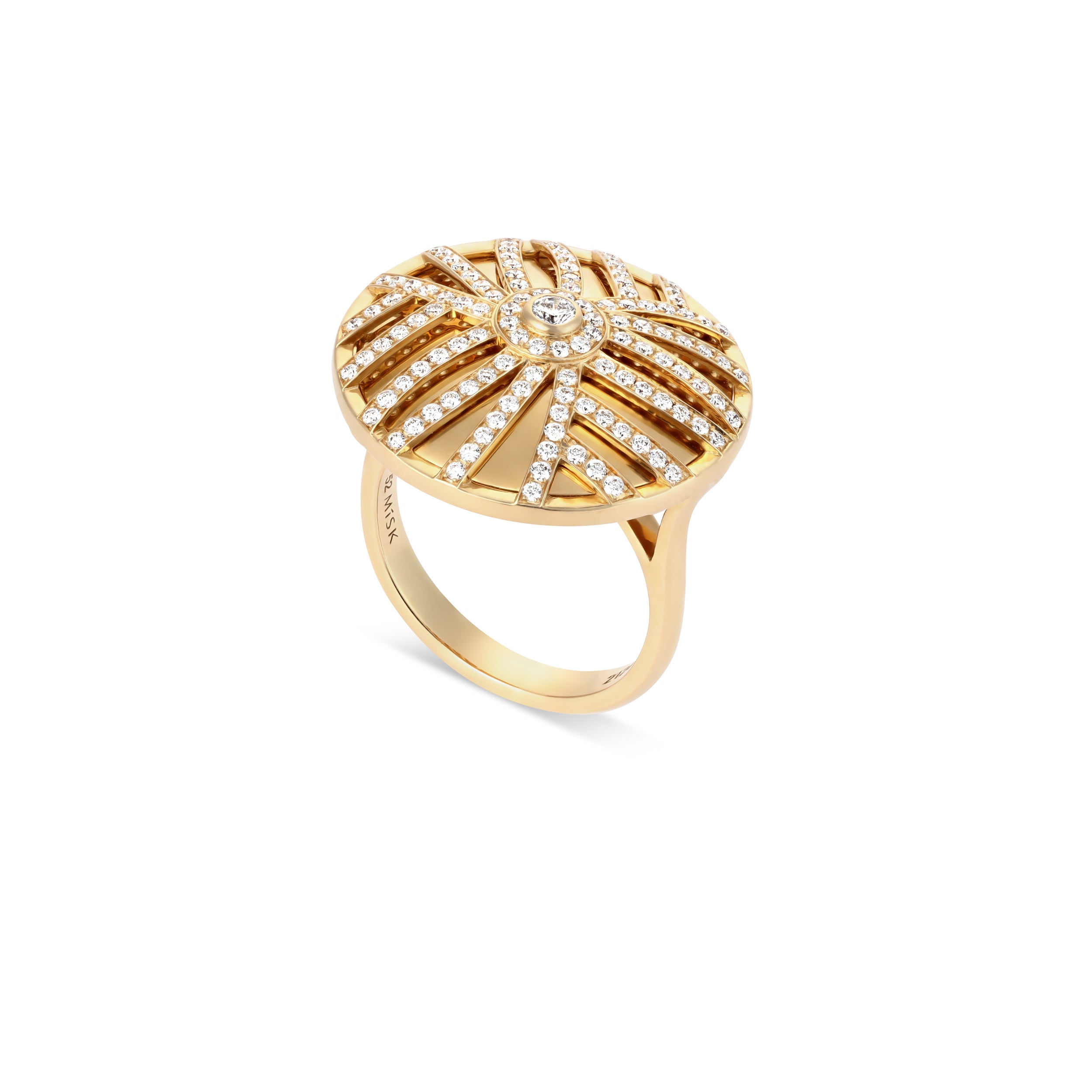 Palm Large Round Ring
