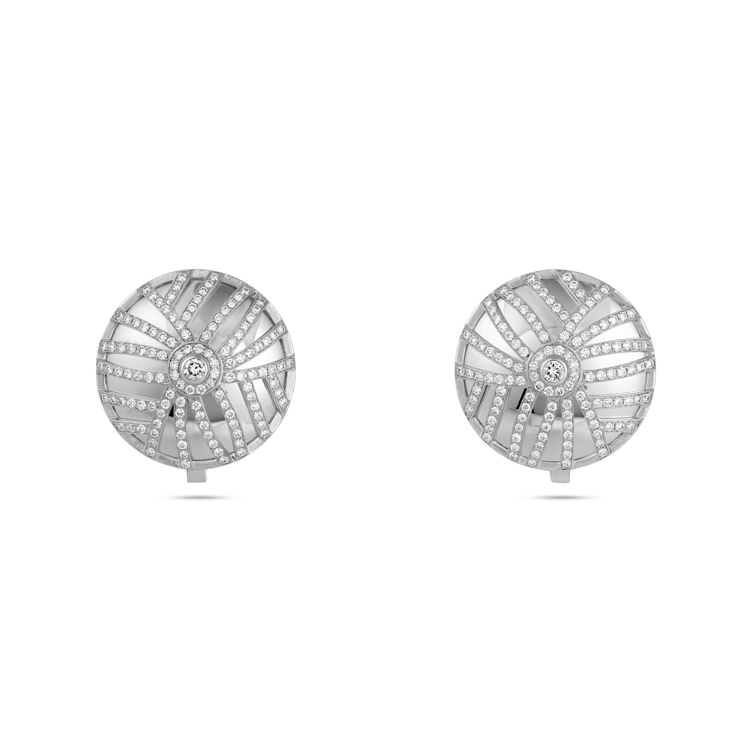 Palm Large Round Studs
