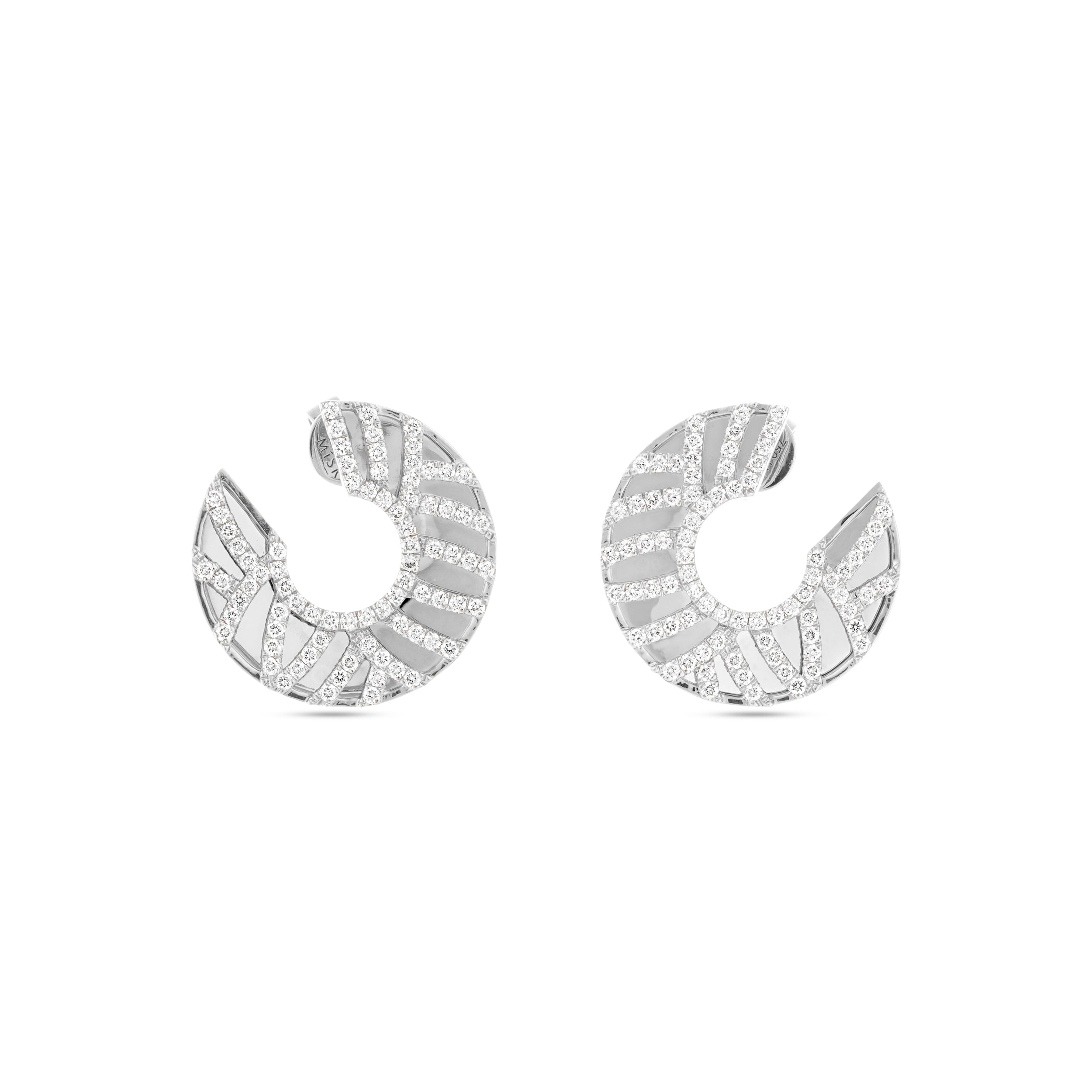 Palm Hoop Earrings