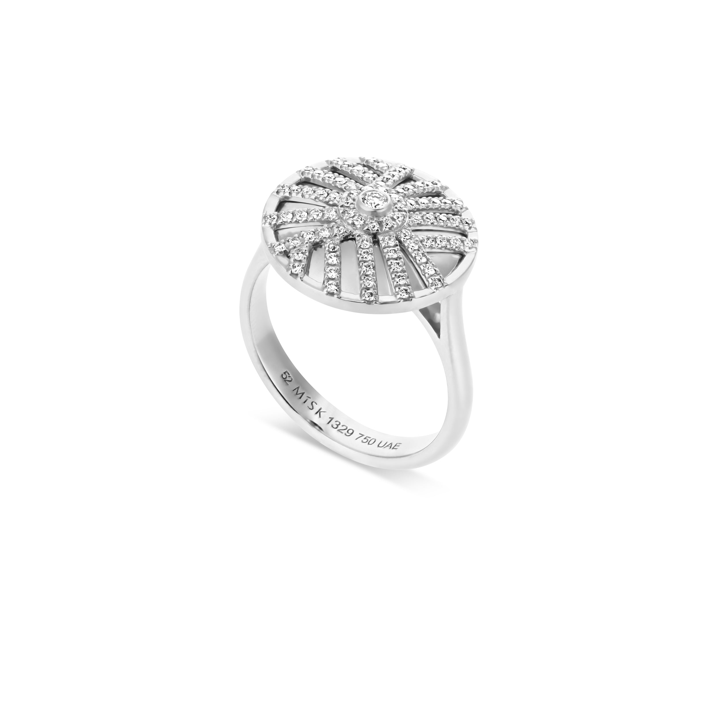 Palm Small Round Ring