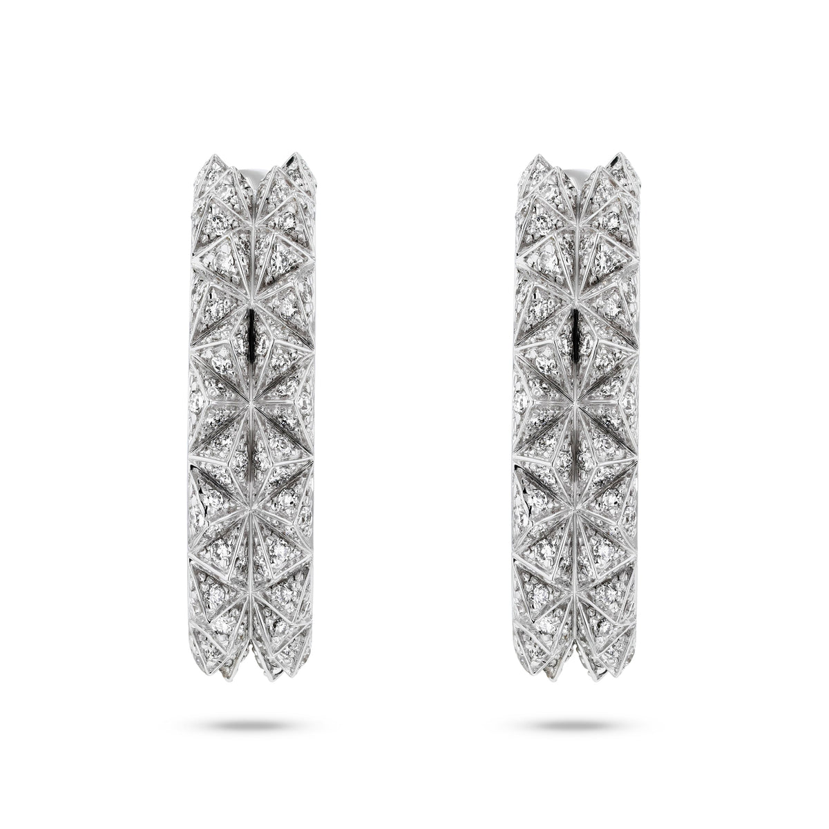 Tilal Diamond Hoop Earrings