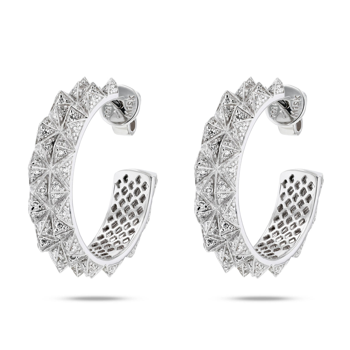Tilal Diamond Hoop Earrings
