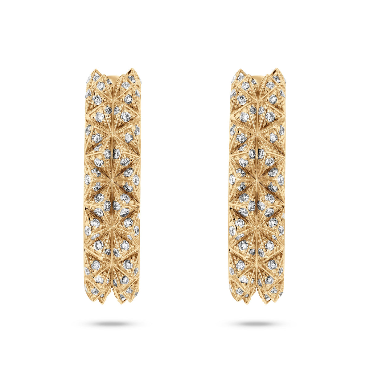 Tilal Diamond Hoop Earrings