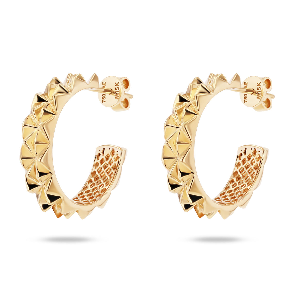 Tilal Hoop Earrings#Gold_Yellow Gold