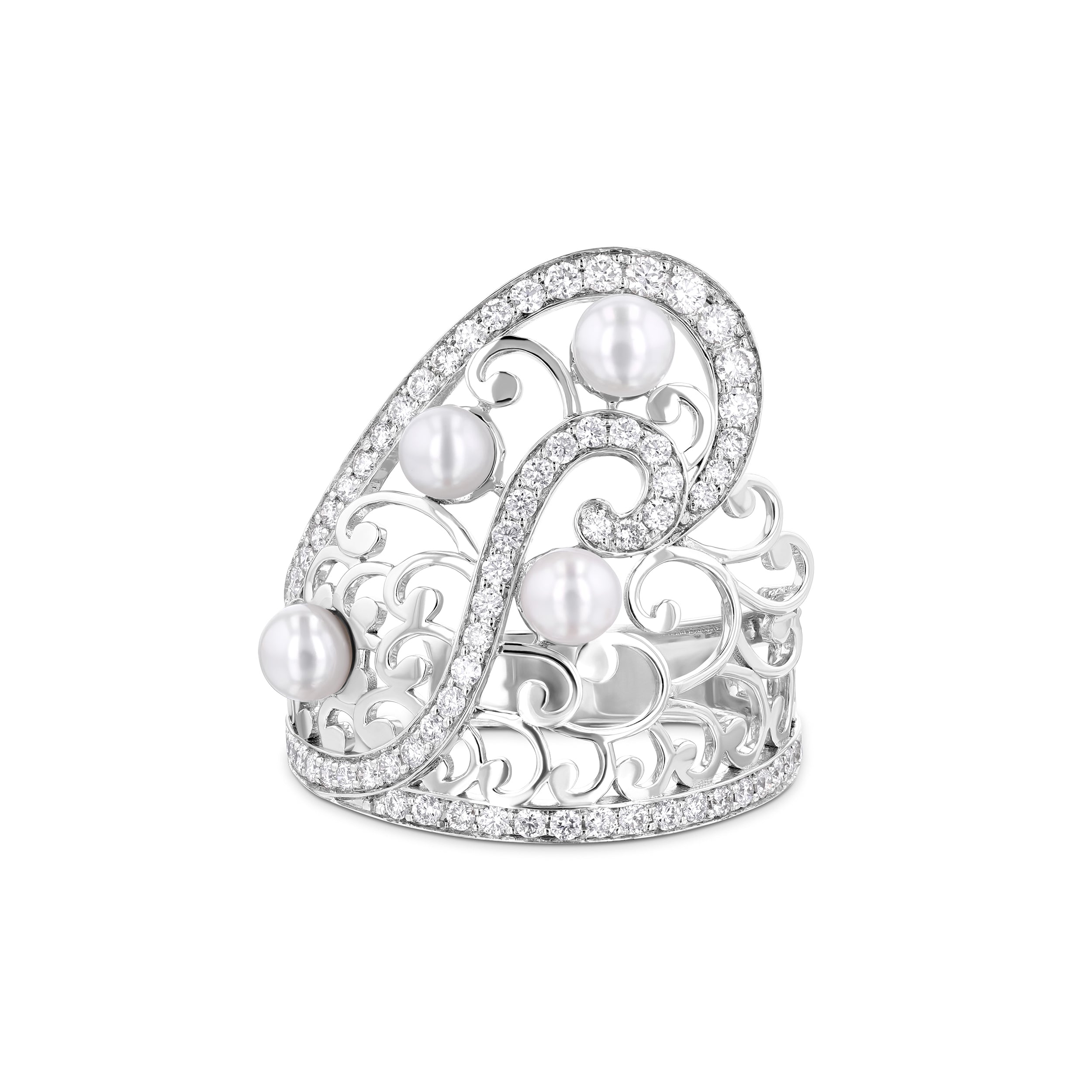Dana Large Wave Ring