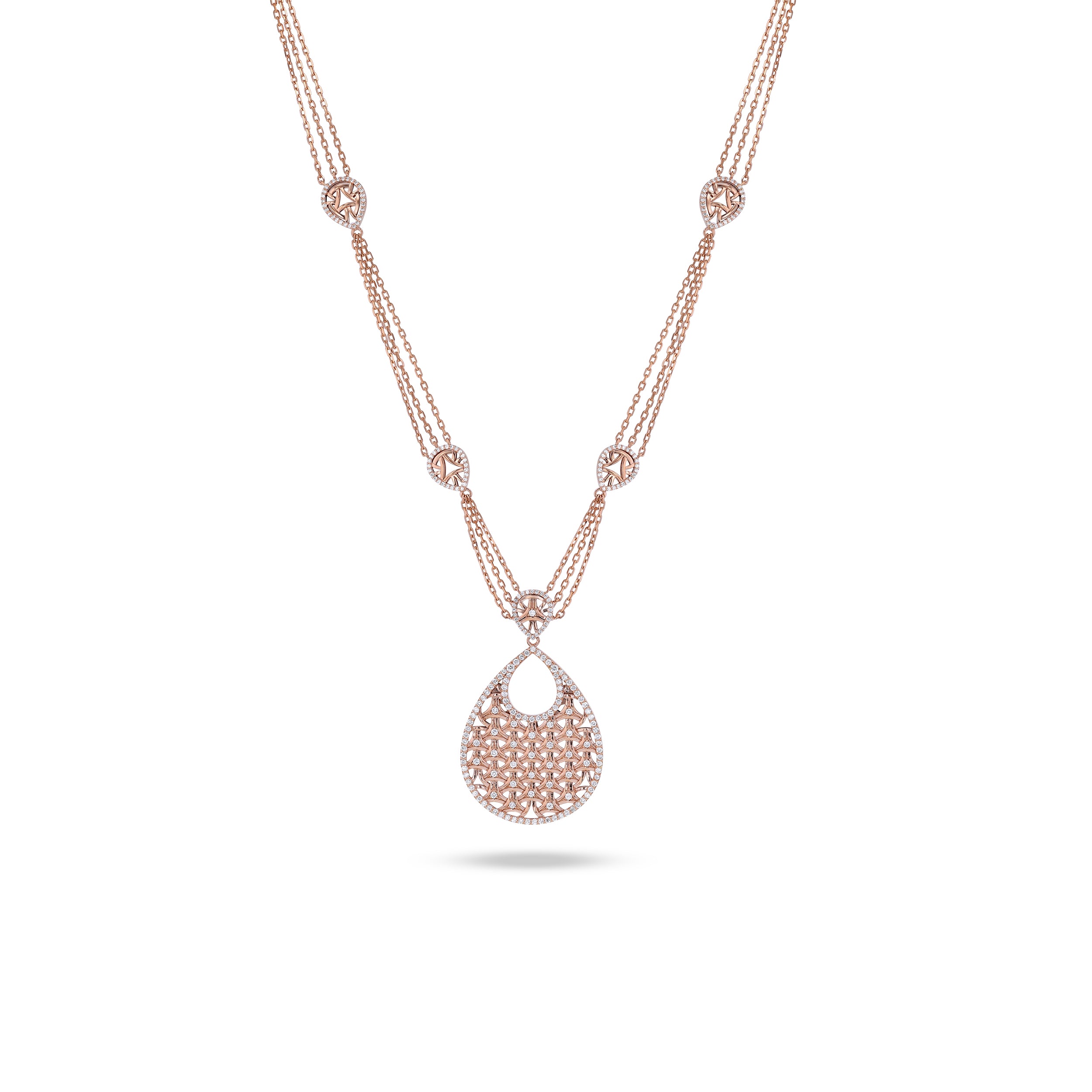 Heritage Pear Large Necklace