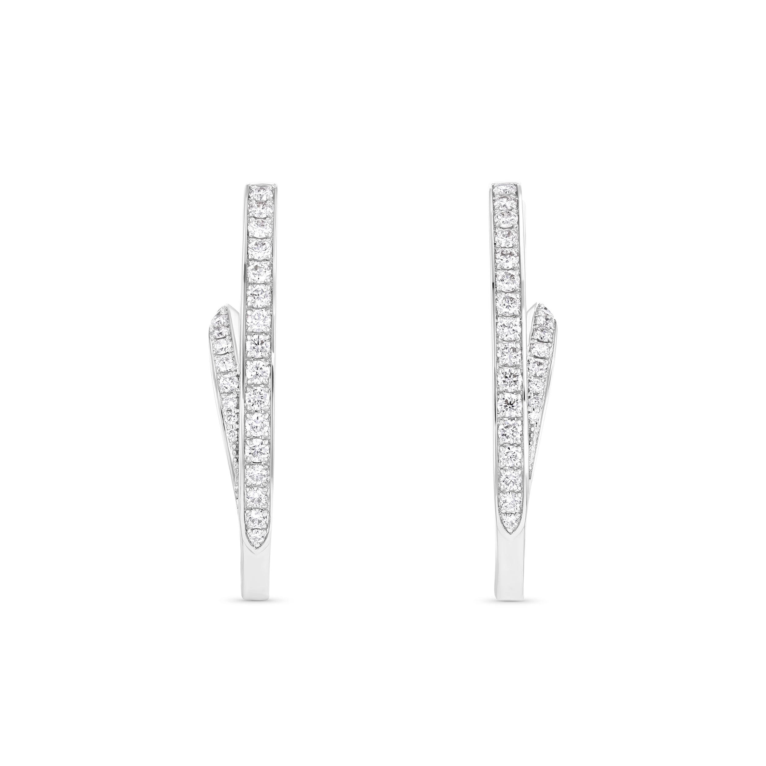 Dana Wave Hoop Earrings