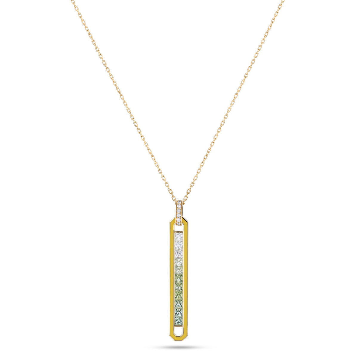 BOHO Long Pendant#Gold_Yellow Gold
