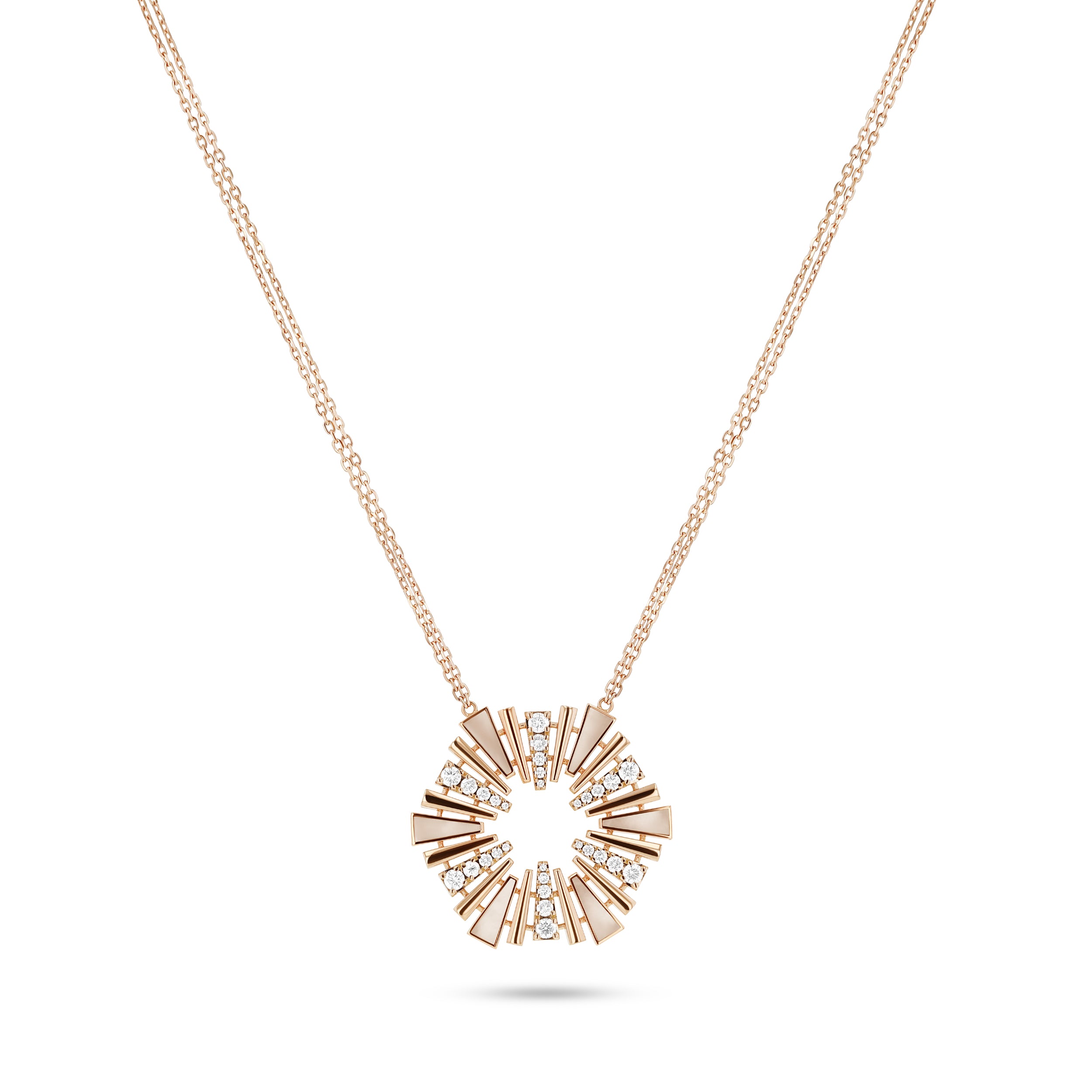 Al Fajr Medium Pendant Rose Gold