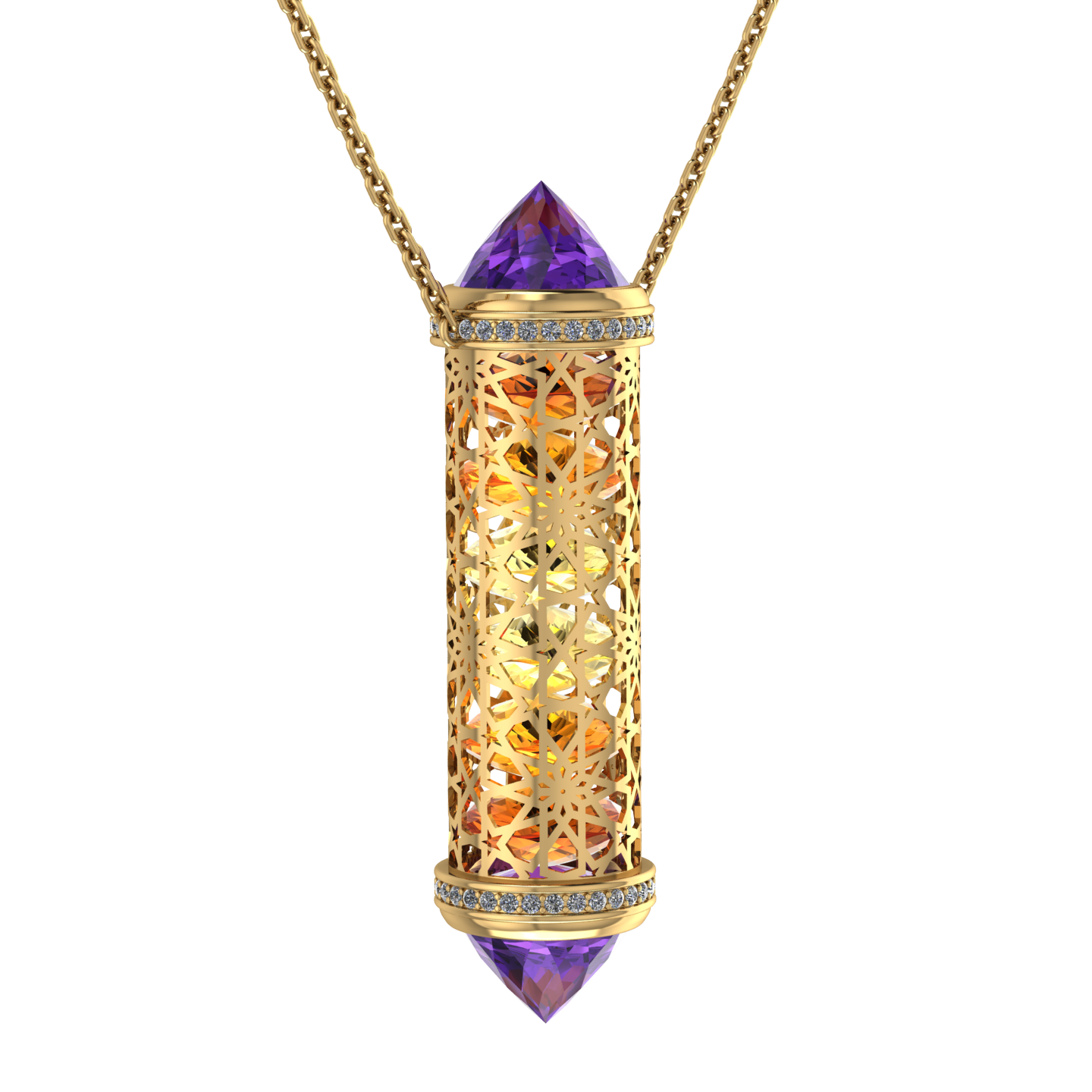 Minara Amethyst Necklace