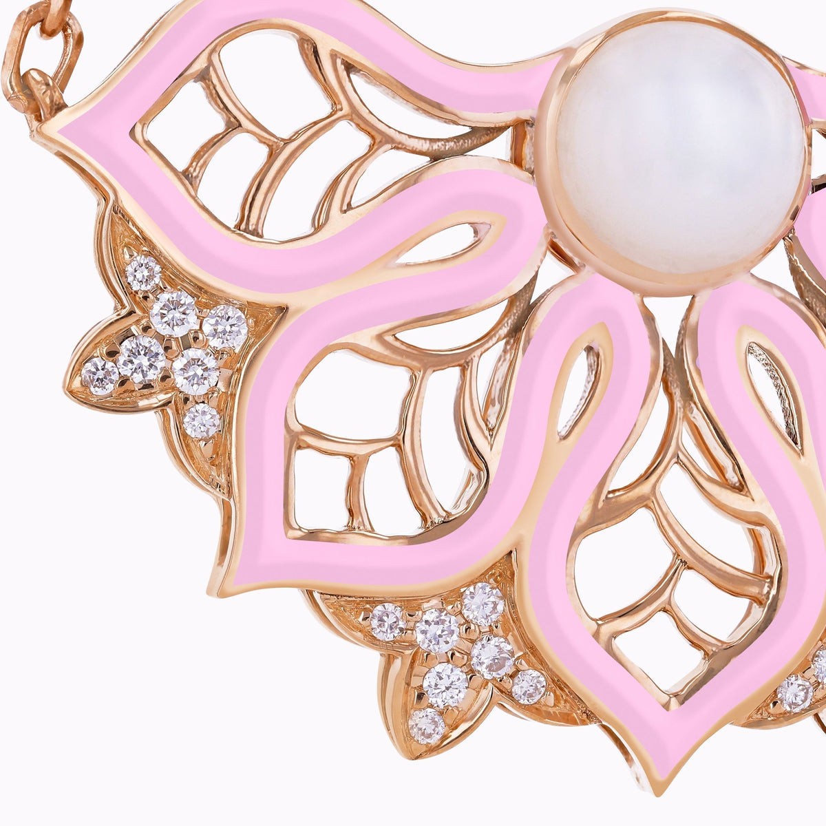 AURA Rise Earrings Medium#Gold_Rose Gold