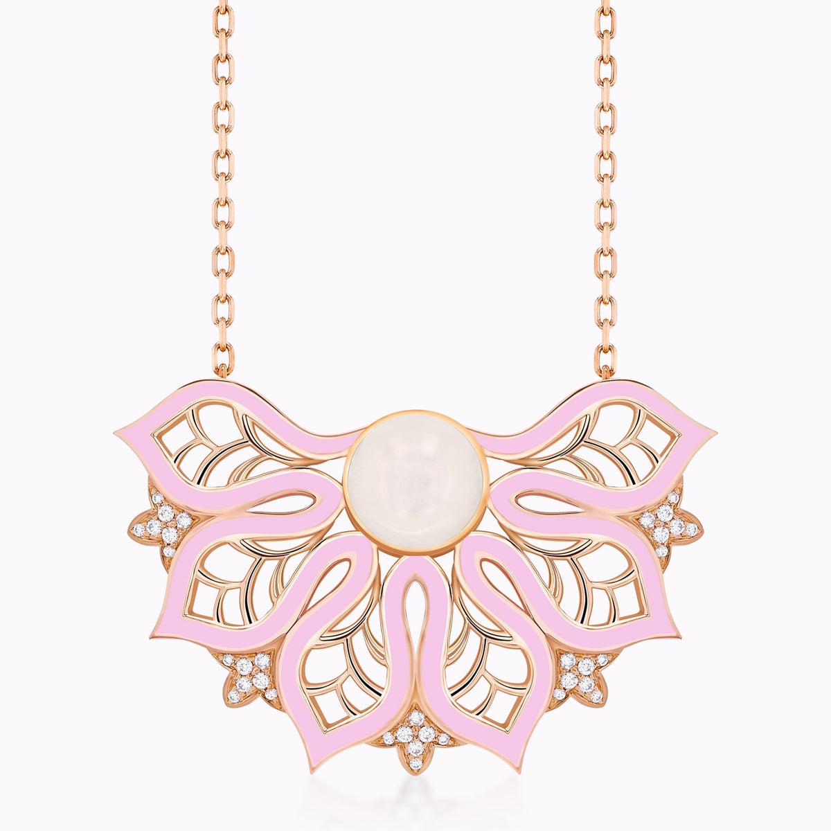 AURA Rise Necklace Extra Large#Gold_Rose Gold