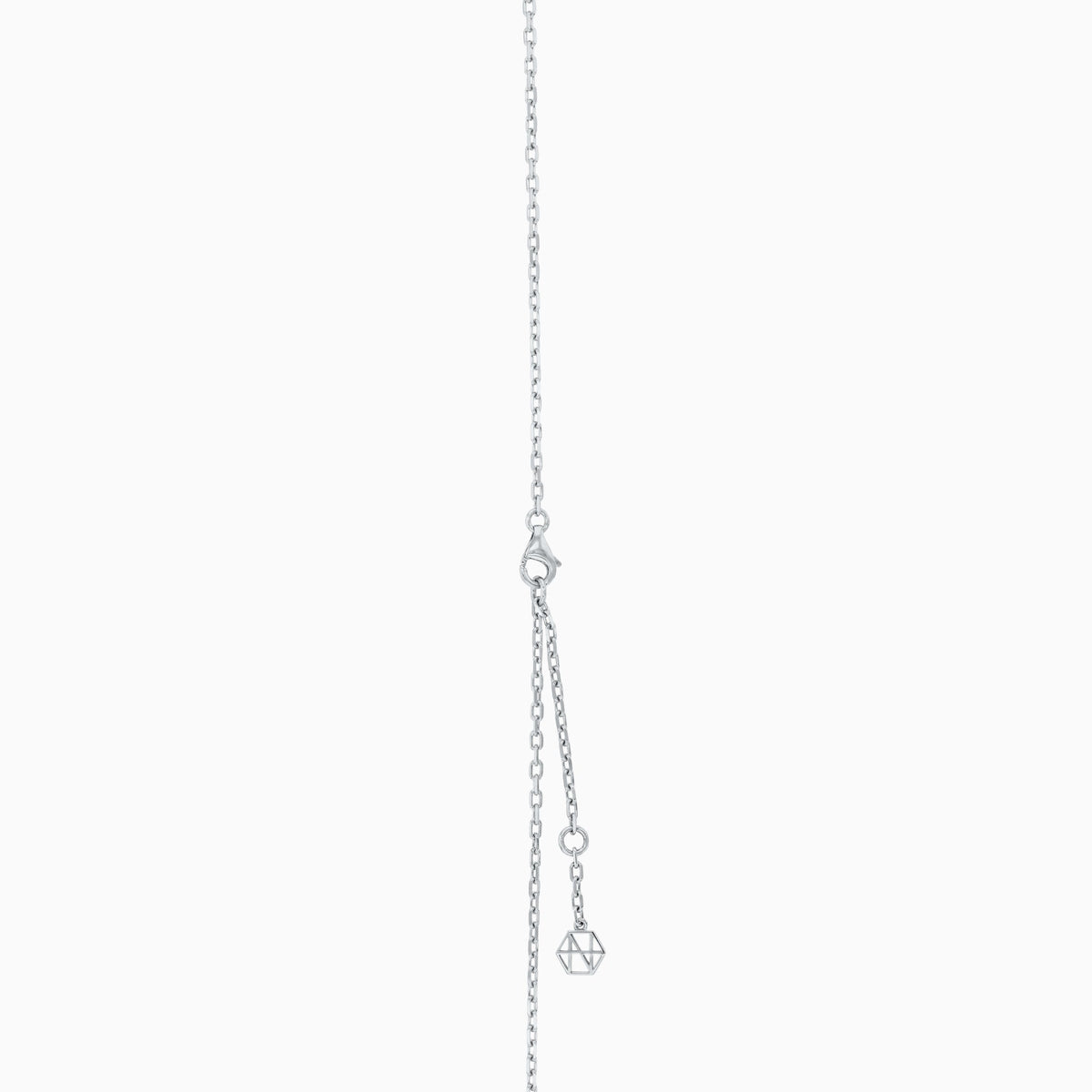AURA Bloom Necklace Large#Gold_White Gold