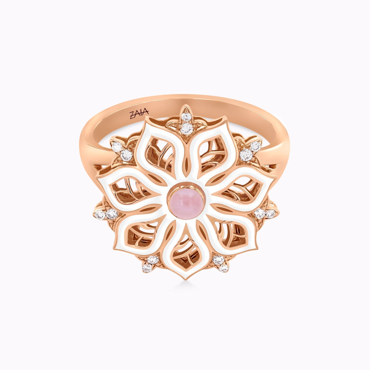 AURA Bloom Ring#Gold_Rose Gold