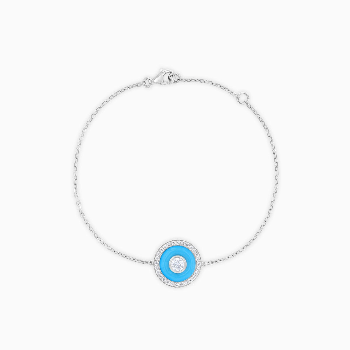 BOHO Earth Bracelet Medium#Gold_White Gold