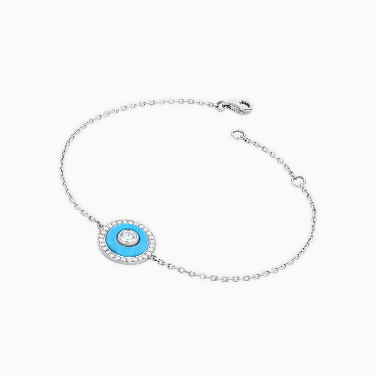 BOHO Earth Bracelet Medium#Gold_White Gold