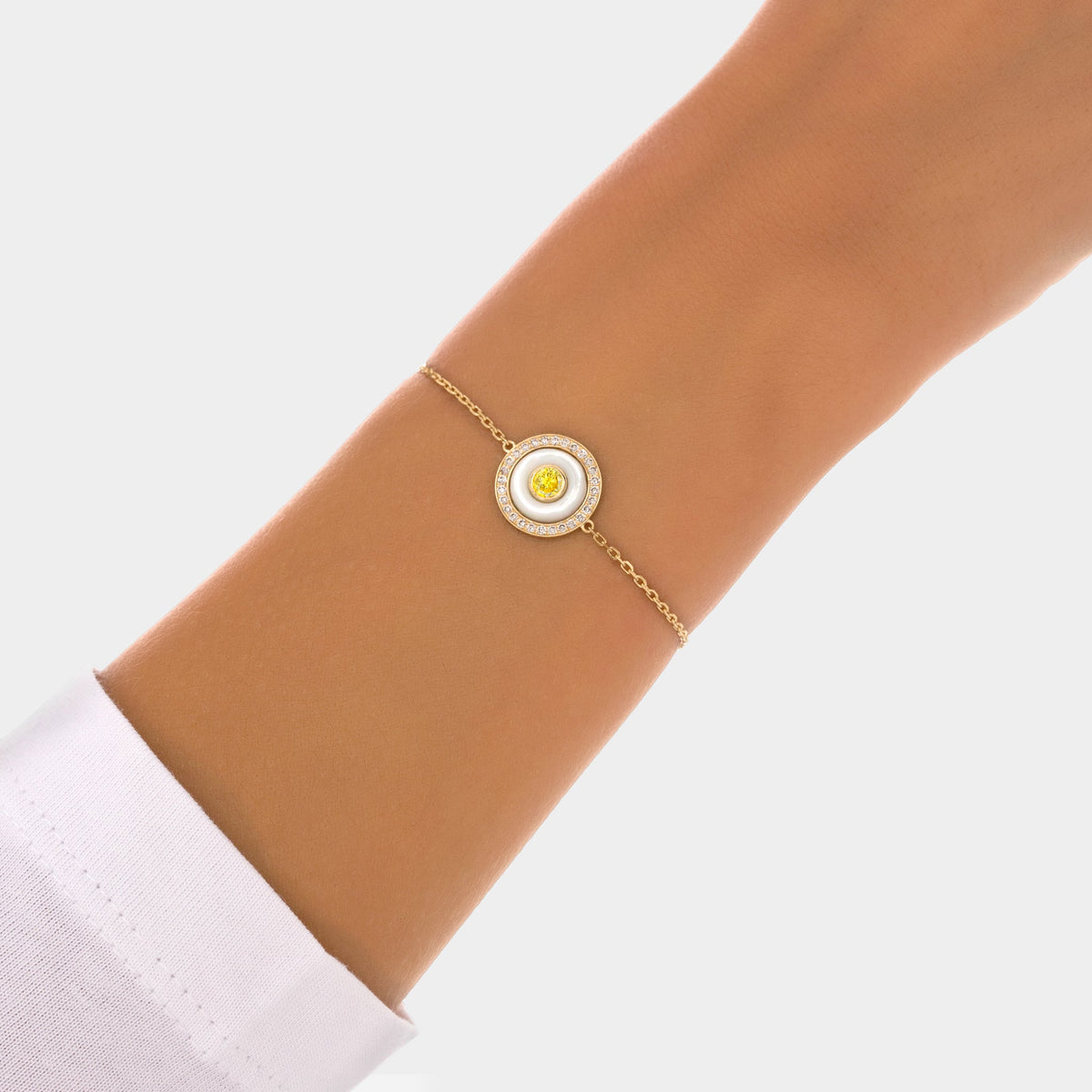BOHO Earth Bracelet Medium#Gold_Yellow Gold