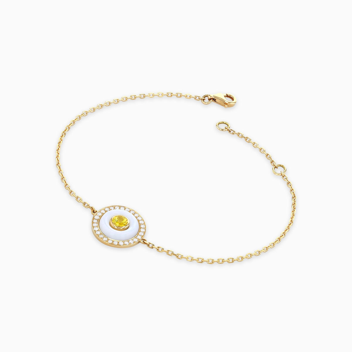 BOHO Earth Bracelet Medium#Gold_Yellow Gold