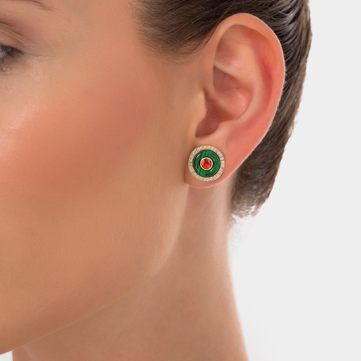 BOHO Earth Earrings Medium#Gold_Yellow Gold
