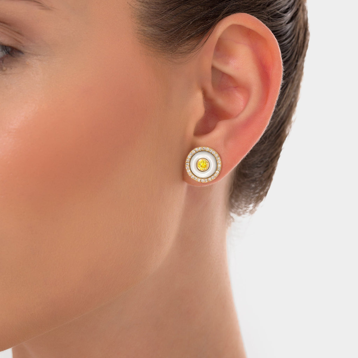 BOHO Earth Earrings Medium#Gold_Yellow Gold