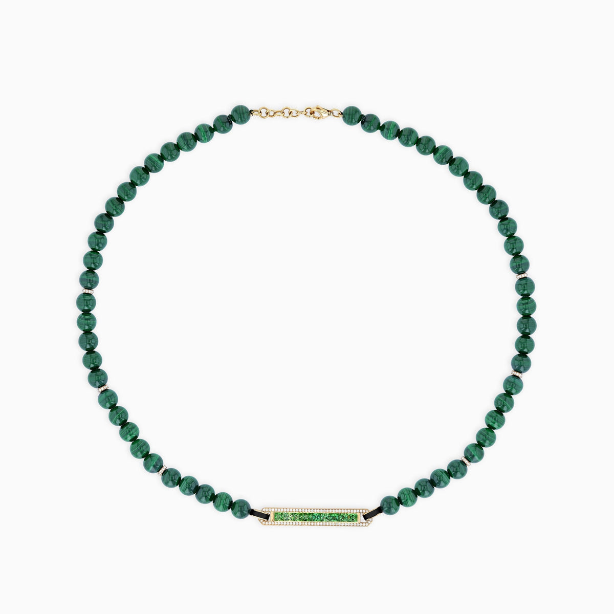 BOHO Beads Necklace#Gold_Yellow Gold