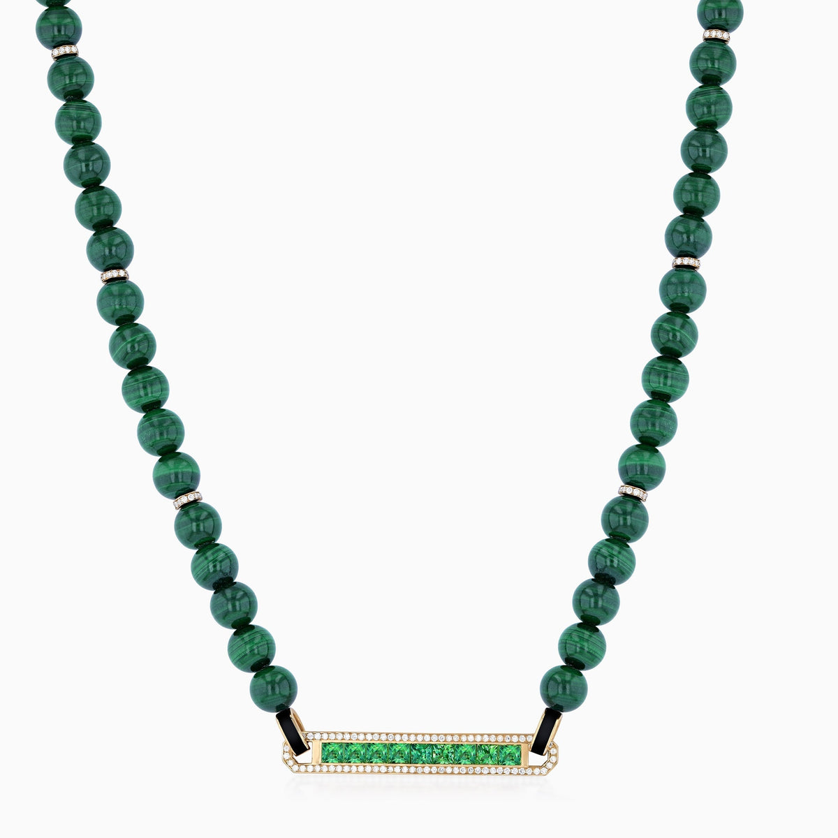 BOHO Beads Necklace#Gold_Yellow Gold