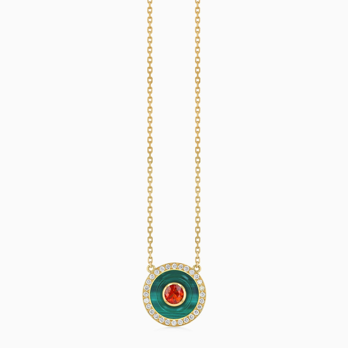 BOHO Earth Pendant Medium#Gold_Yellow Gold