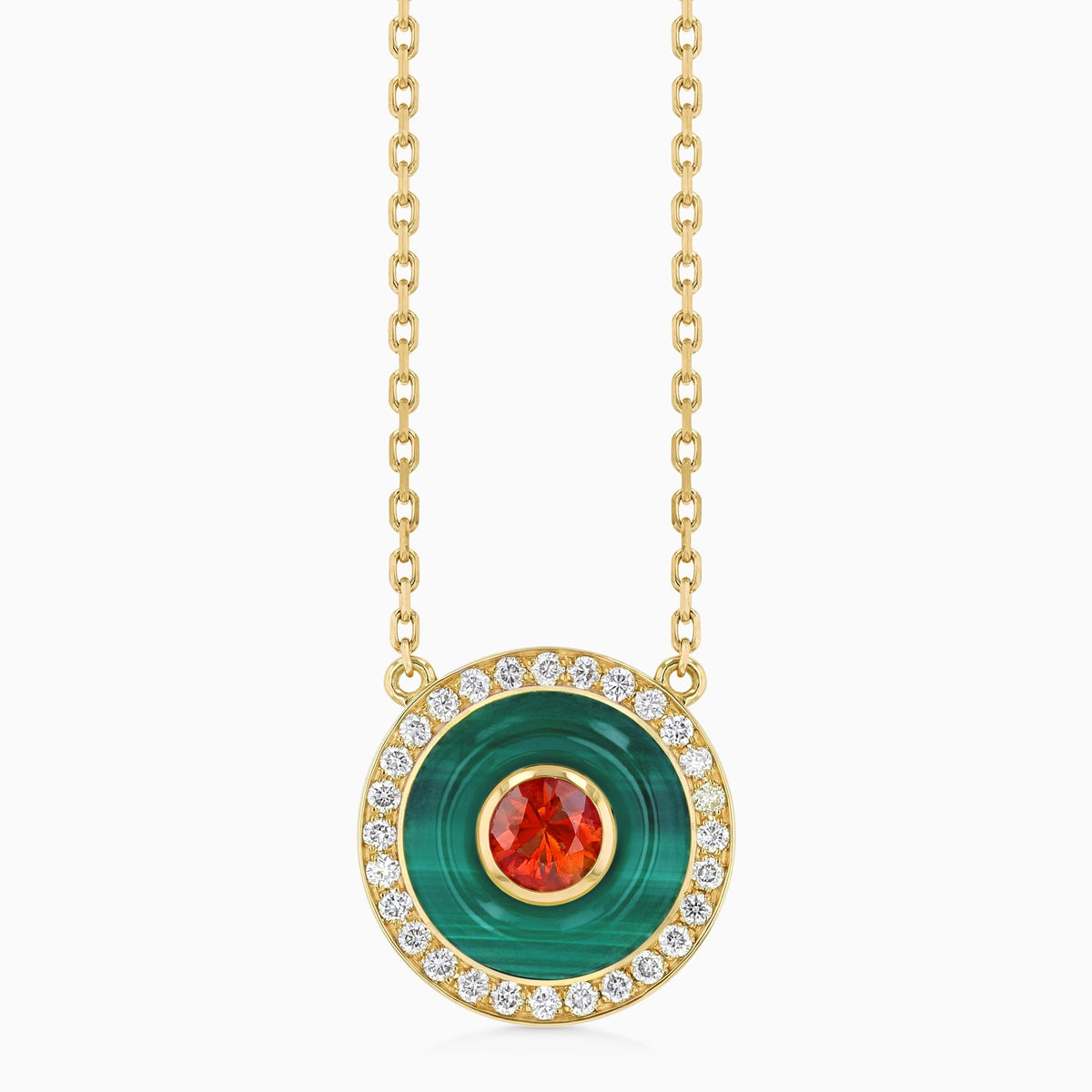 BOHO Earth Pendant Medium#Gold_Yellow Gold