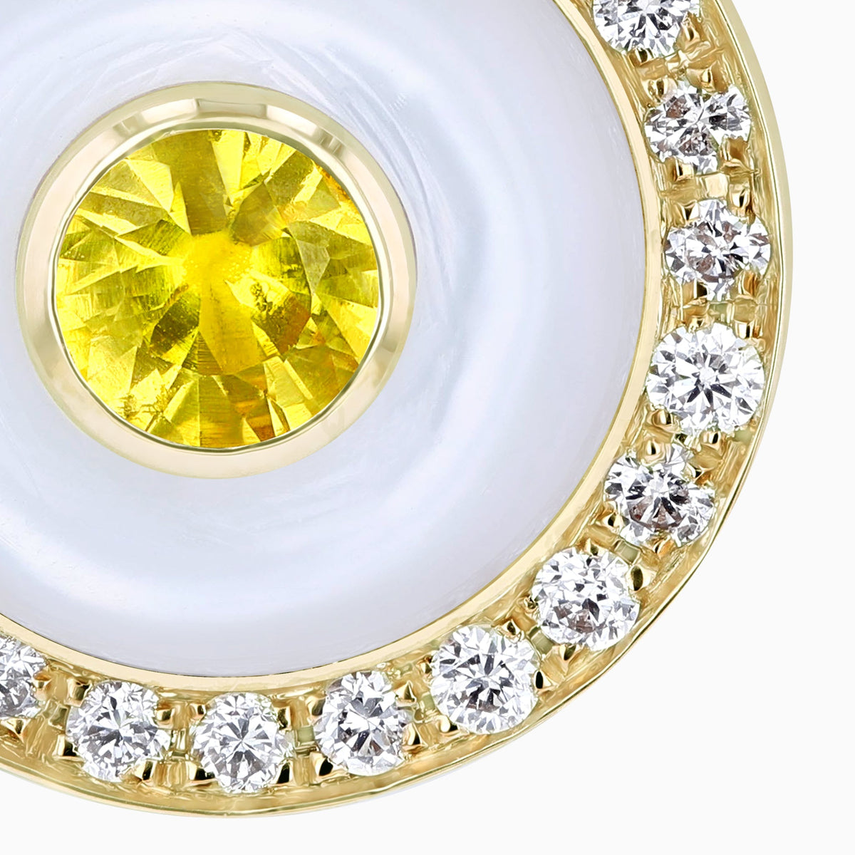 BOHO Earth Pendant Medium#Gold_Yellow Gold