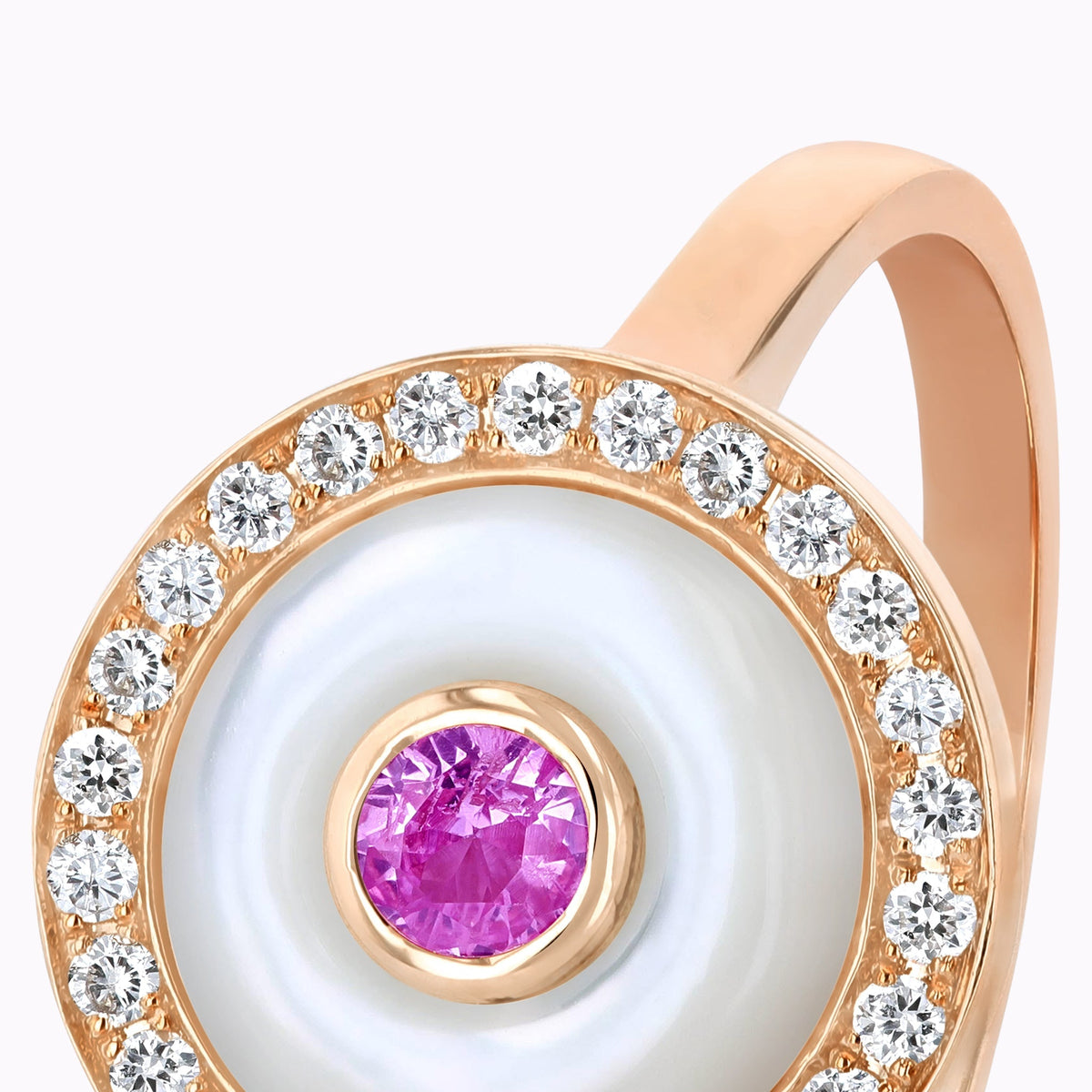 BOHO Earth Ring Small#Gold_Rose Gold