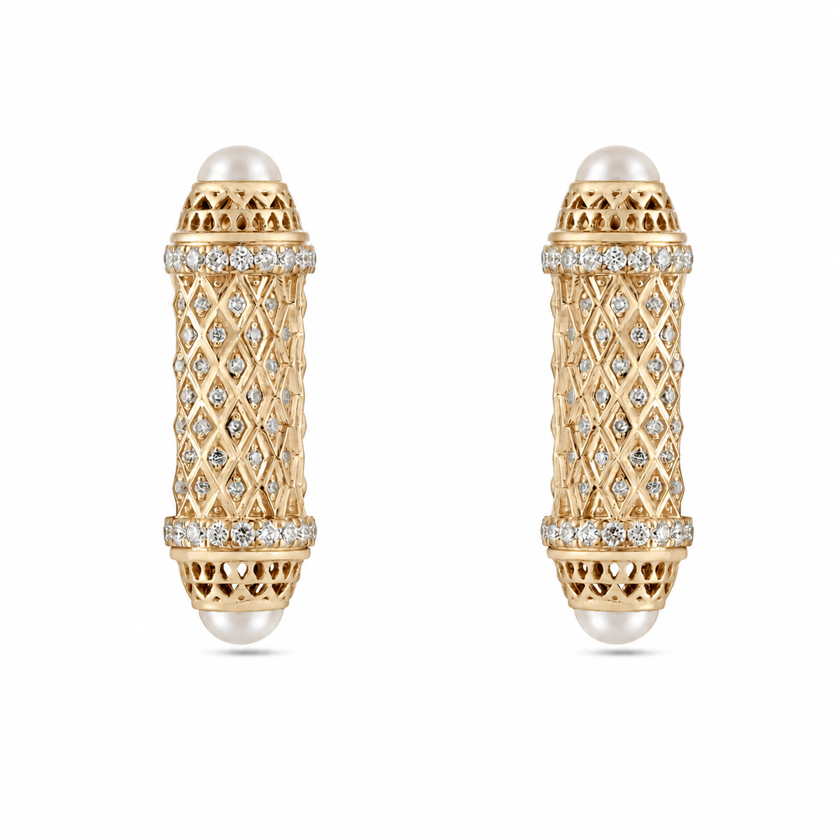 Harmony Micro Full Diamond Earrings