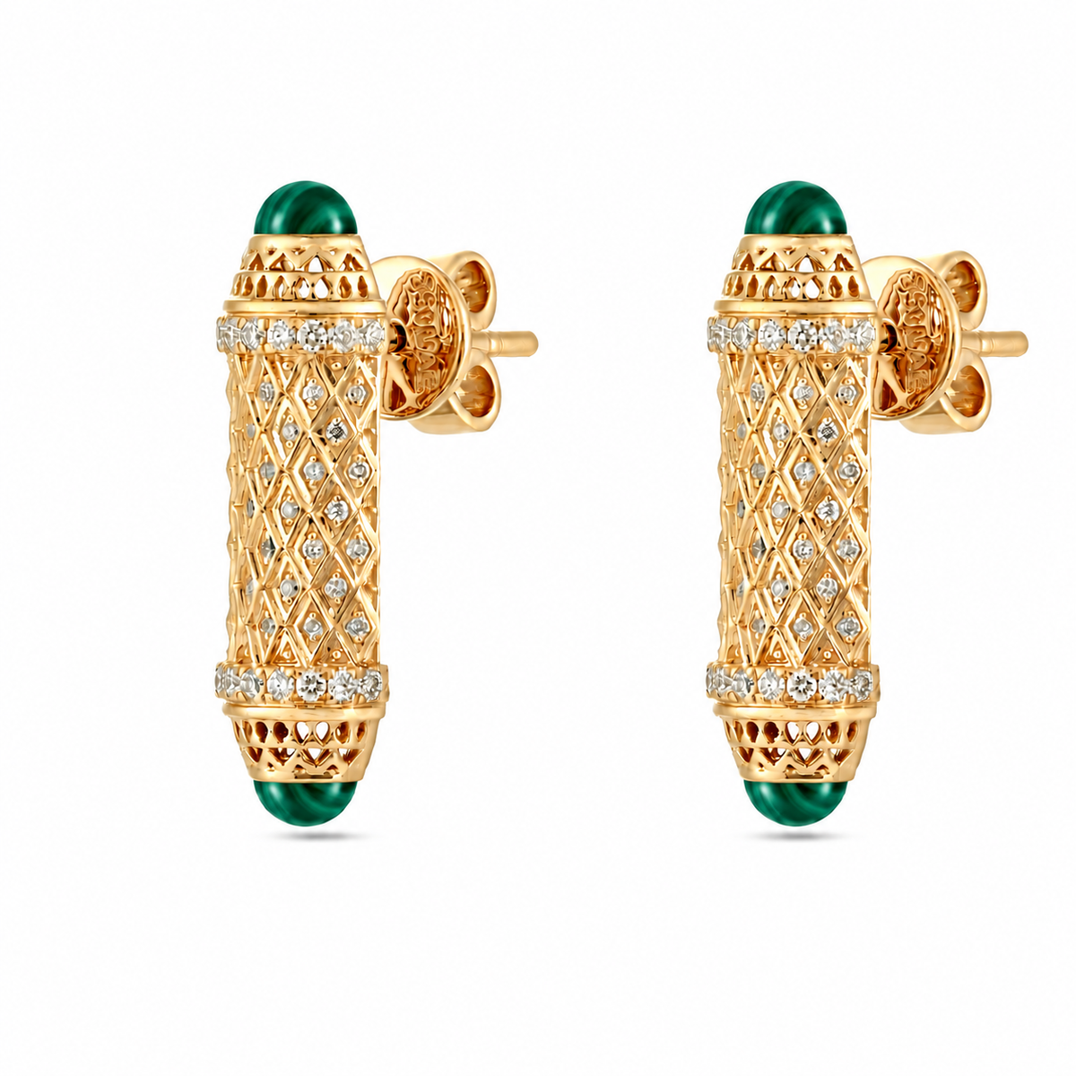 Harmony Micro Full Diamond Earrings