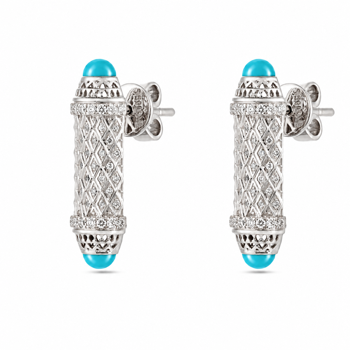 Harmony Micro Full Diamond Earrings