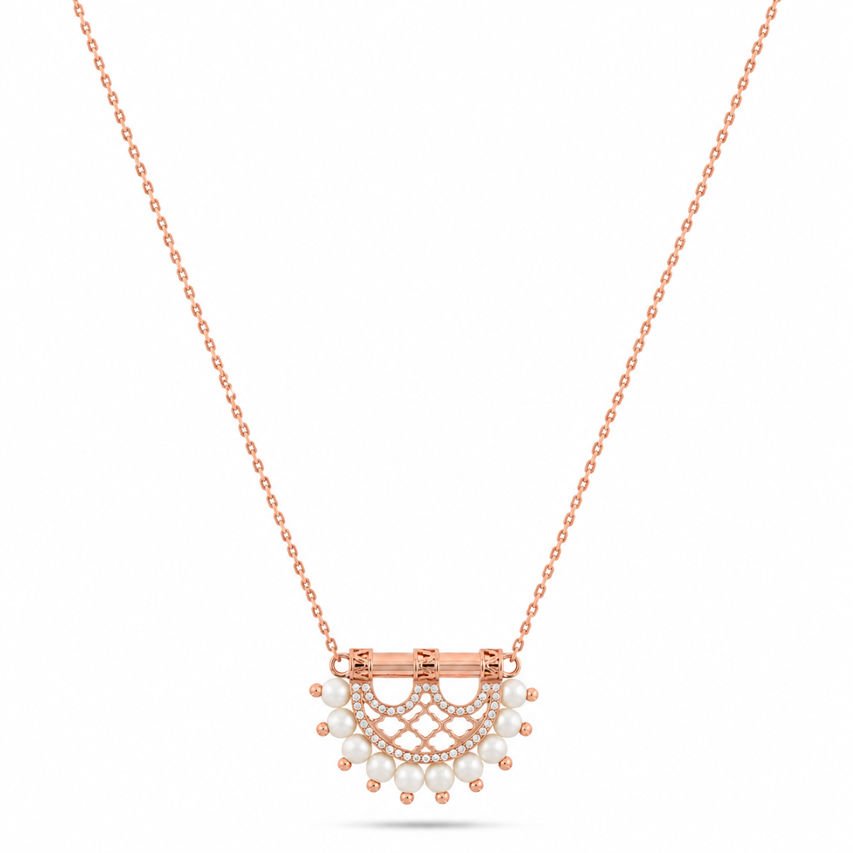 Heritage Mini2 Border Diamond Pendant