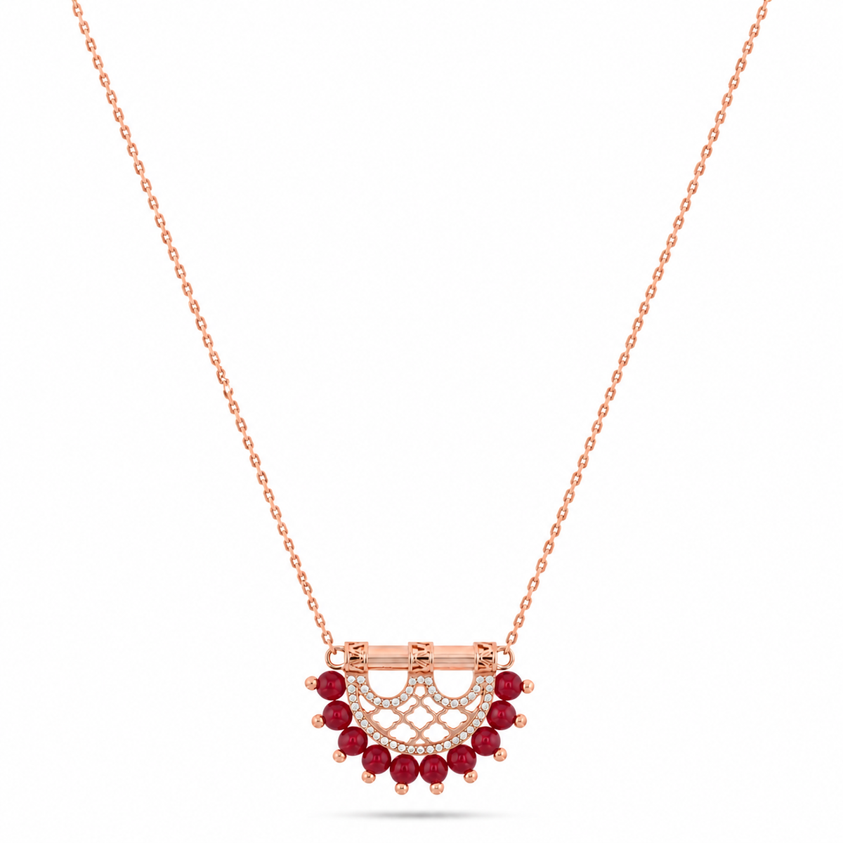 Heritage Mini2 Border Diamond Pendant