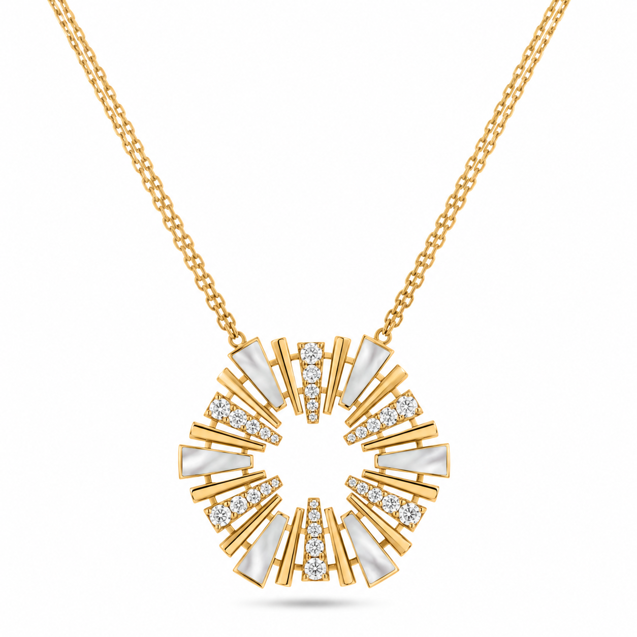 Al Fajr Medium Pendant Yellow Gold