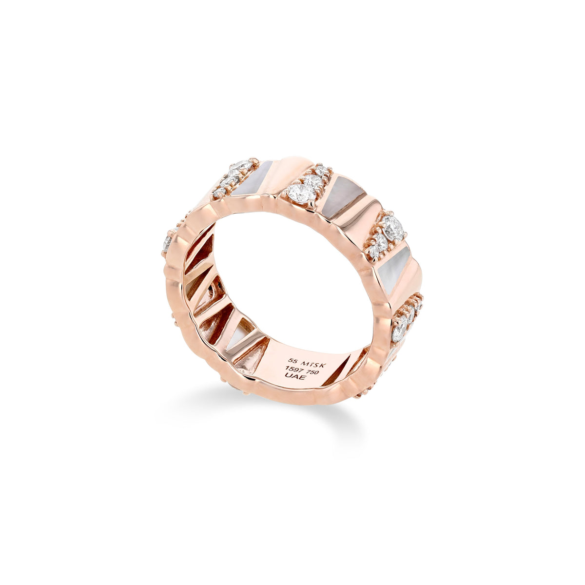 Al Fajr Ring#Gold_Rose Gold