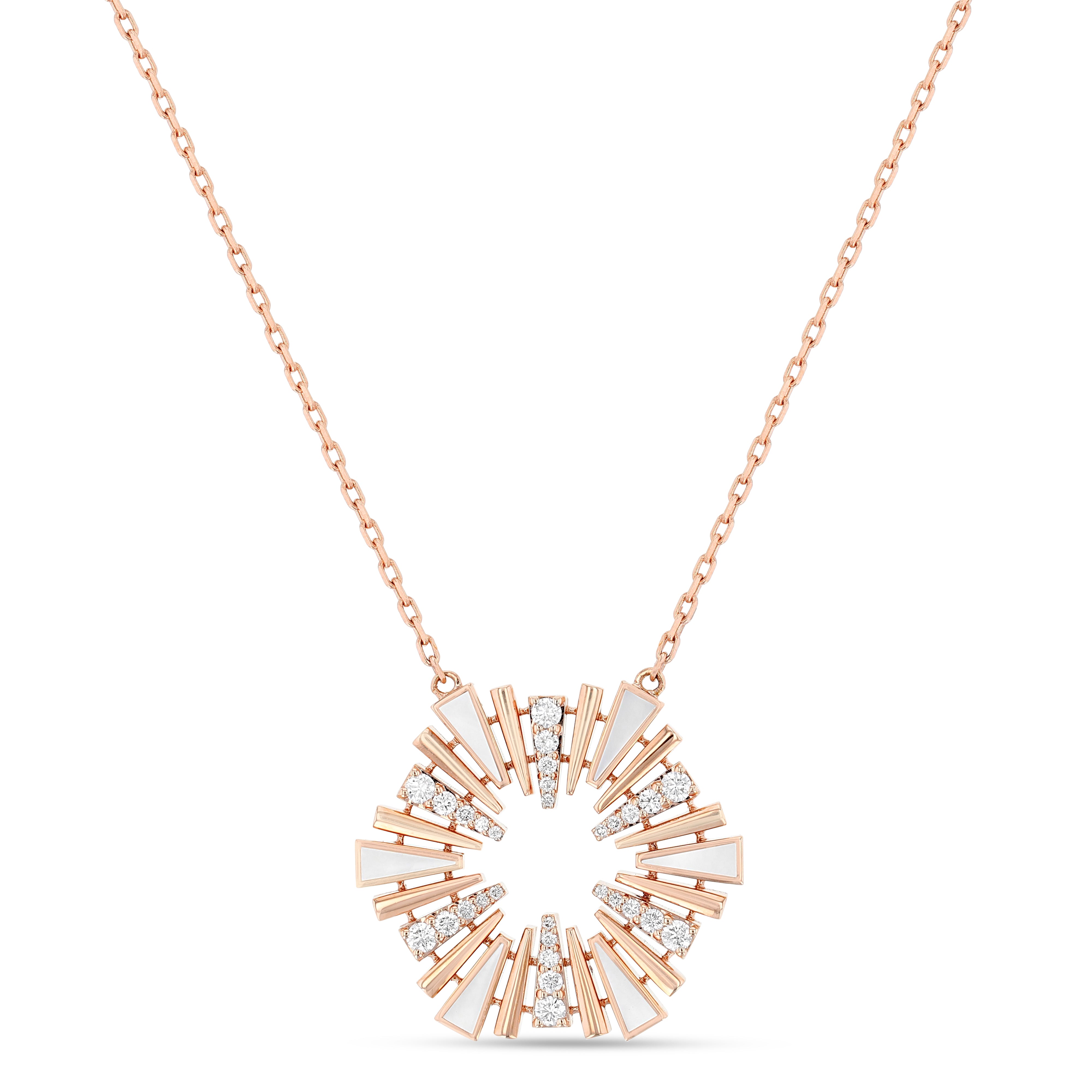 Al Fajr Shurooq Small Pendant Rose Gold