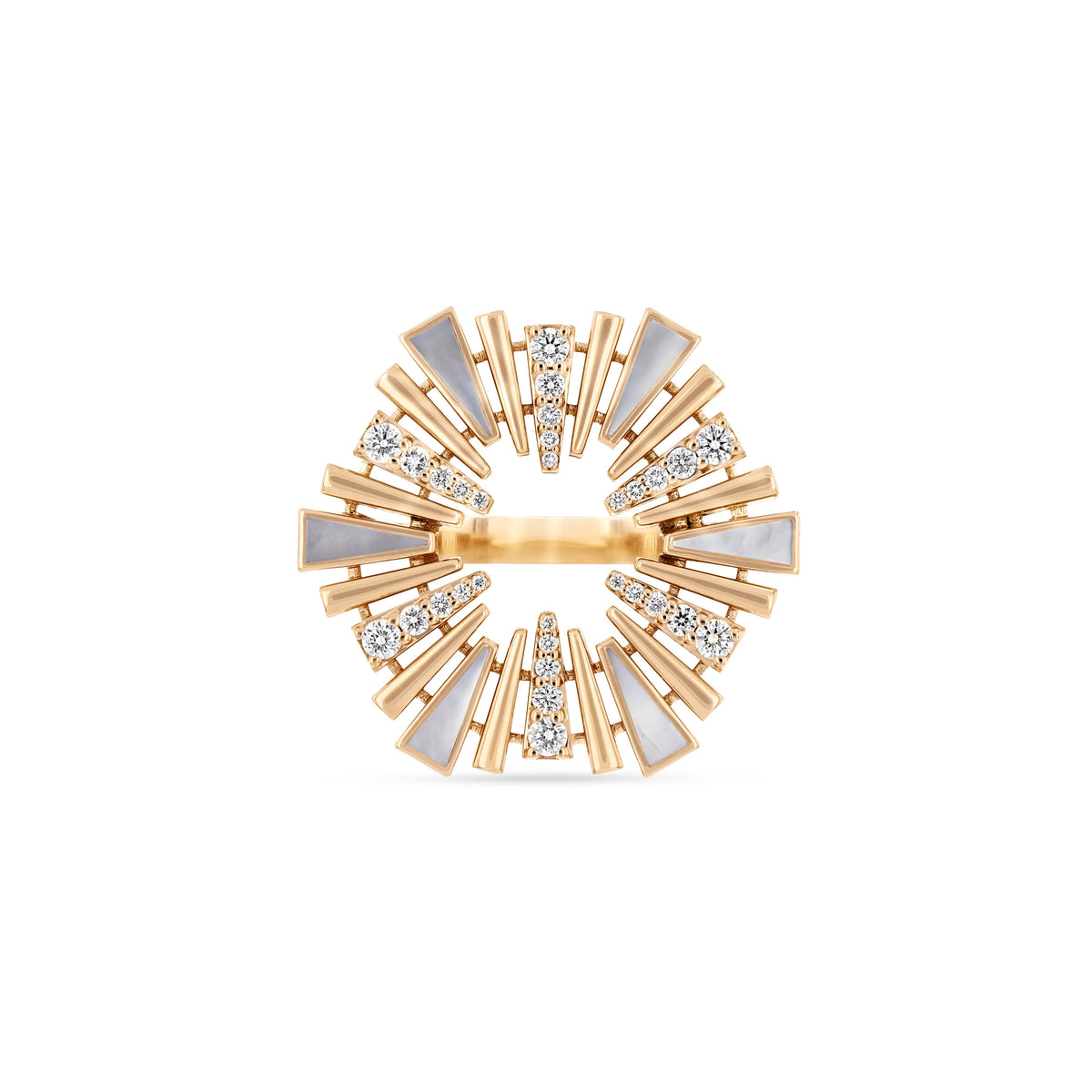 Al Fajr Shurooq Ring#Gold_Yellow Gold