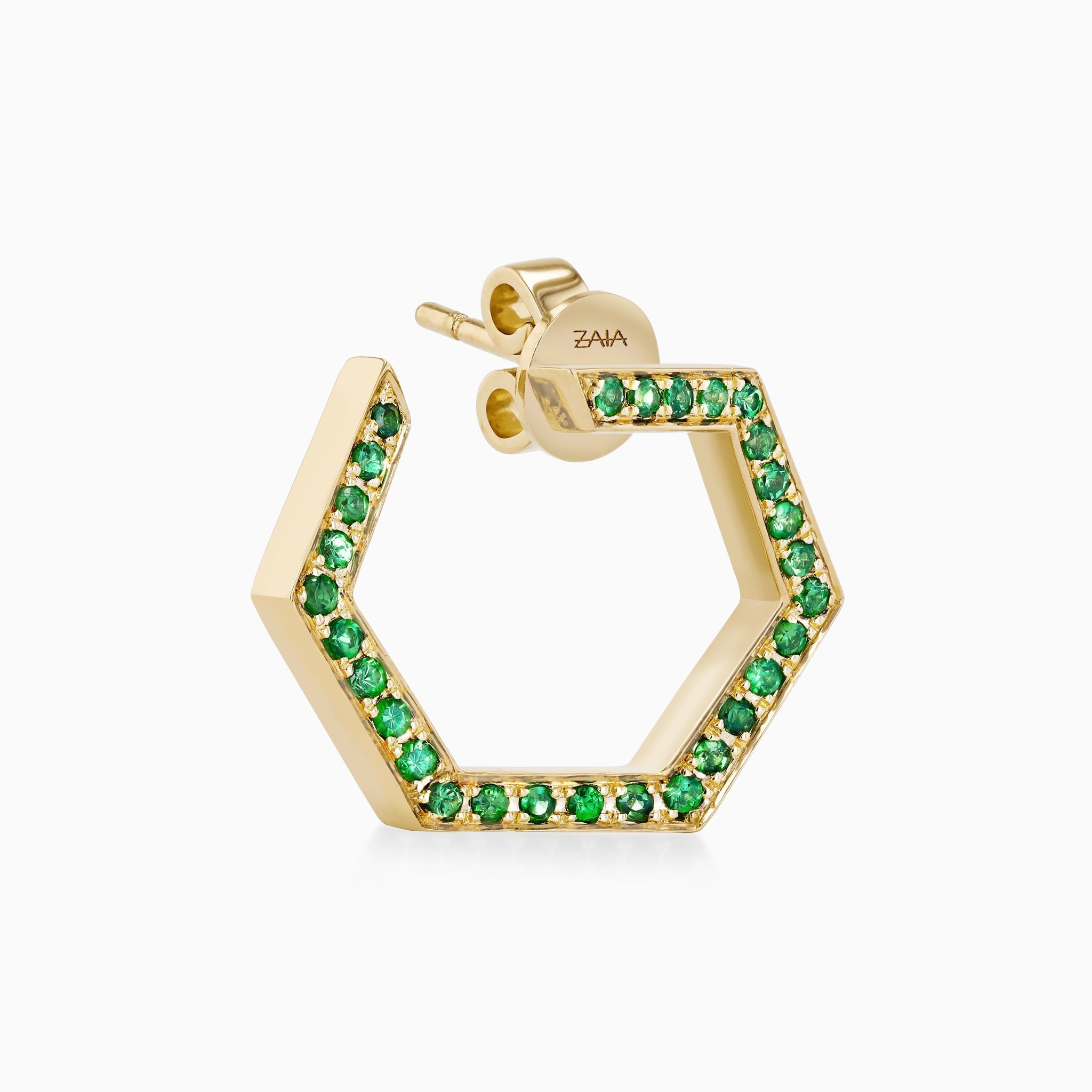 HEXA Pavé Earrings Small