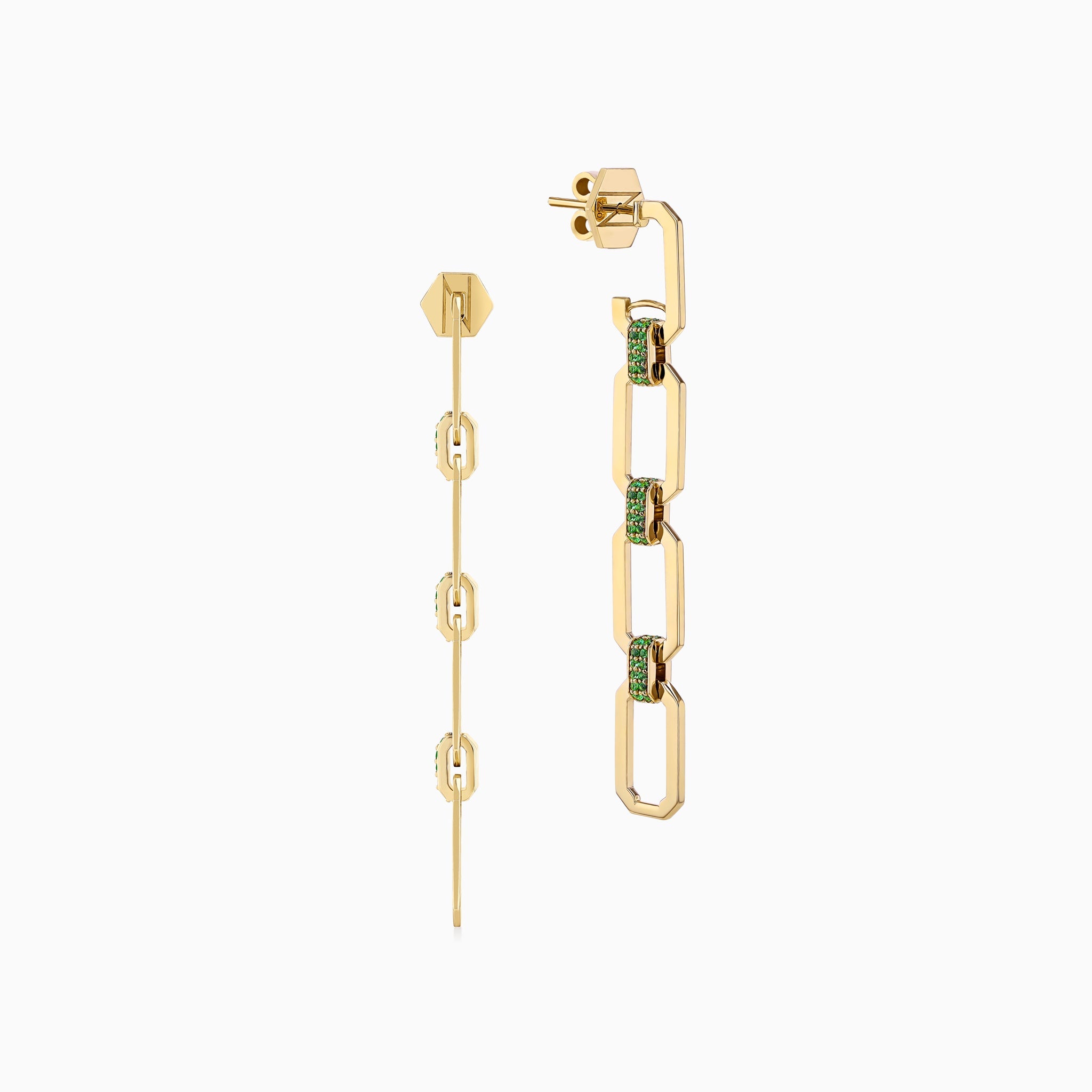 HEXA Chain Earrings