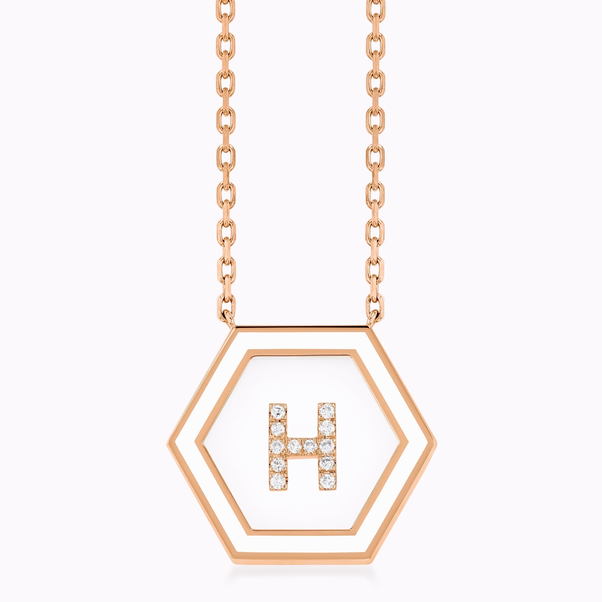 HEXA Letter H Necklace