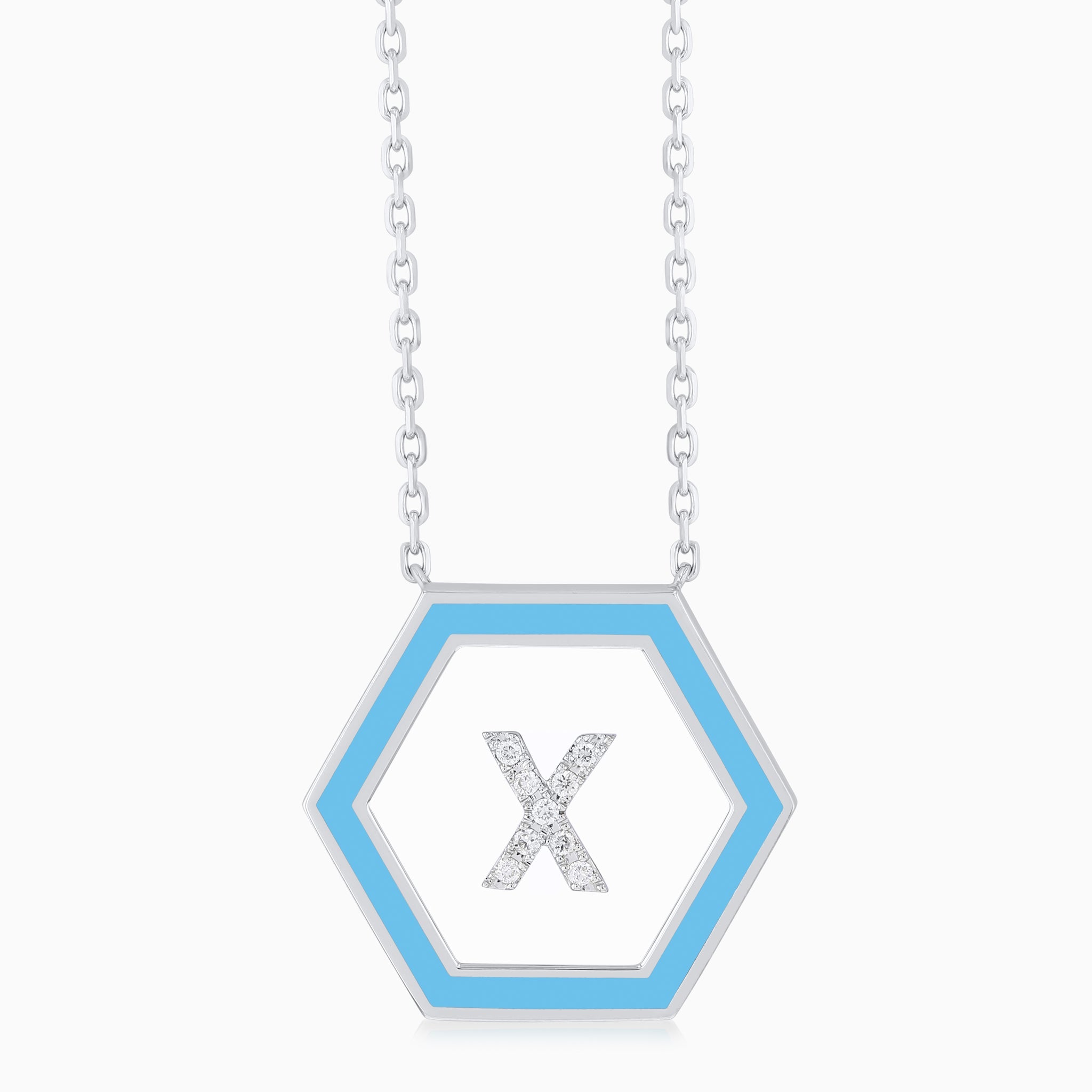 HEXA Letter X Necklace