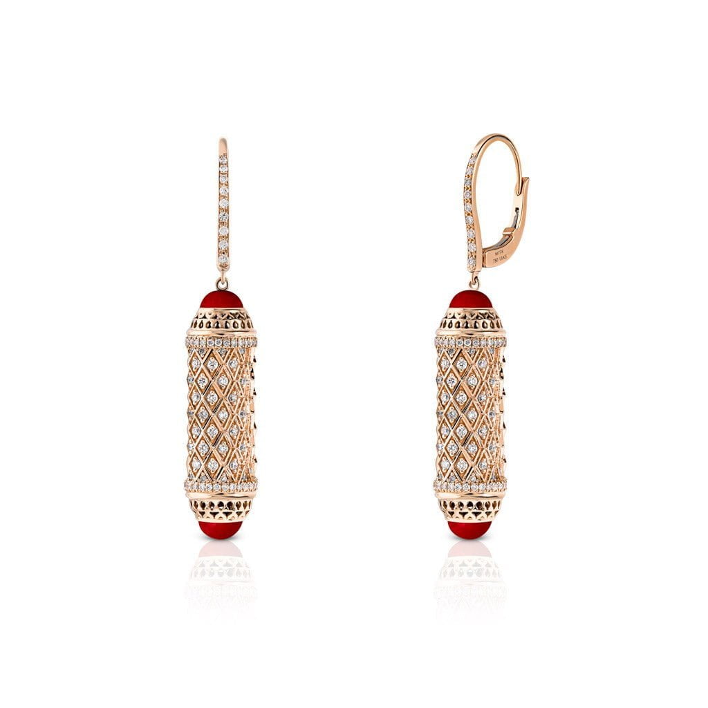 Harmony Hanging Full Diamond Earrings